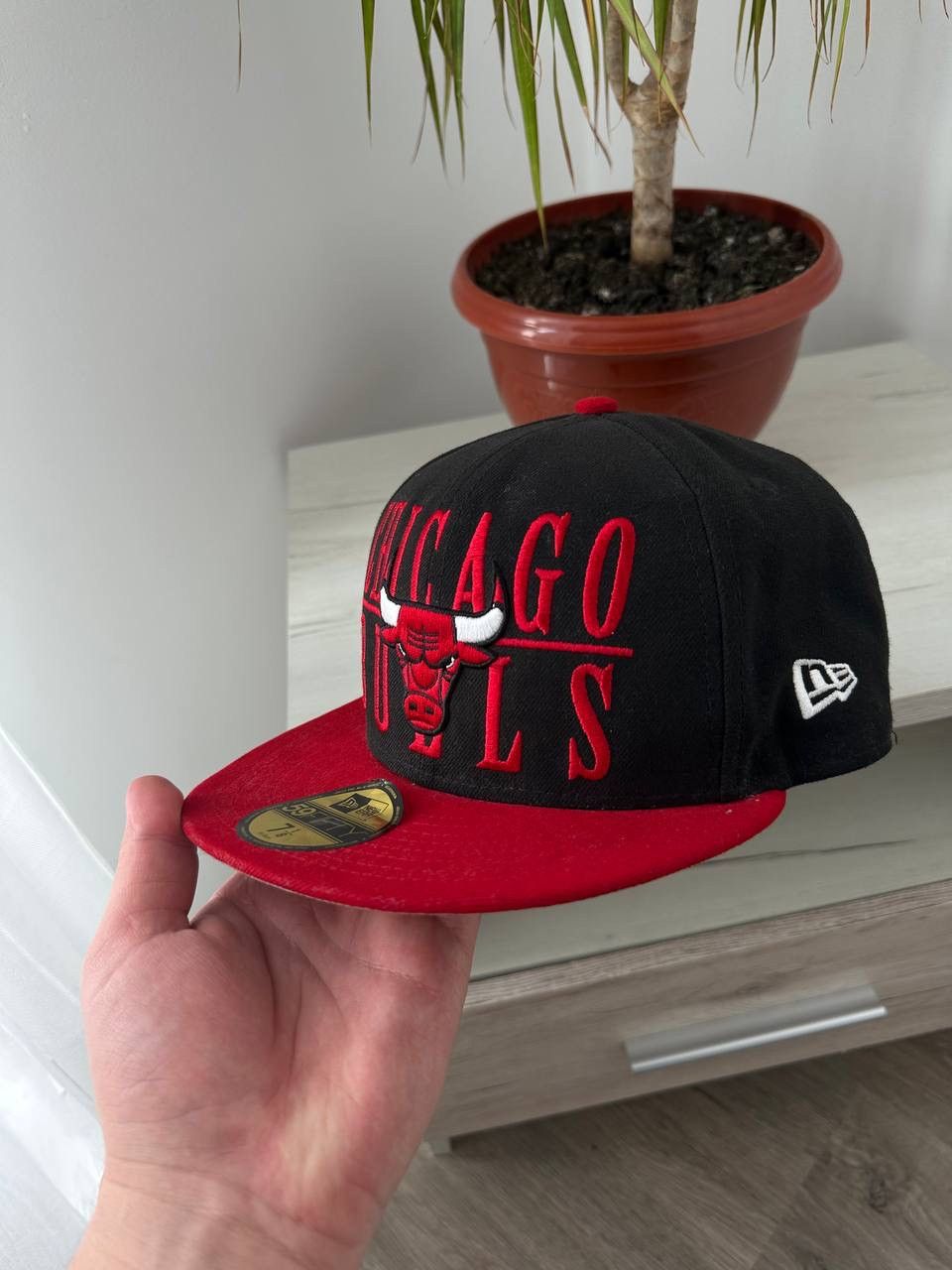 NBA × Vintage Vintage Chicago Bulls Red NBA Cap Size ONE SIZE - 8 Thumbnail