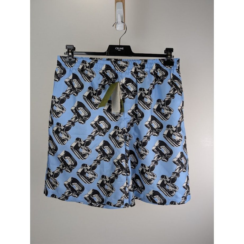 Gucci o1rshd1 Glass Horsebit Short Pant in Multicolor Size US 38 / EU 54 - 1 Thumbnail