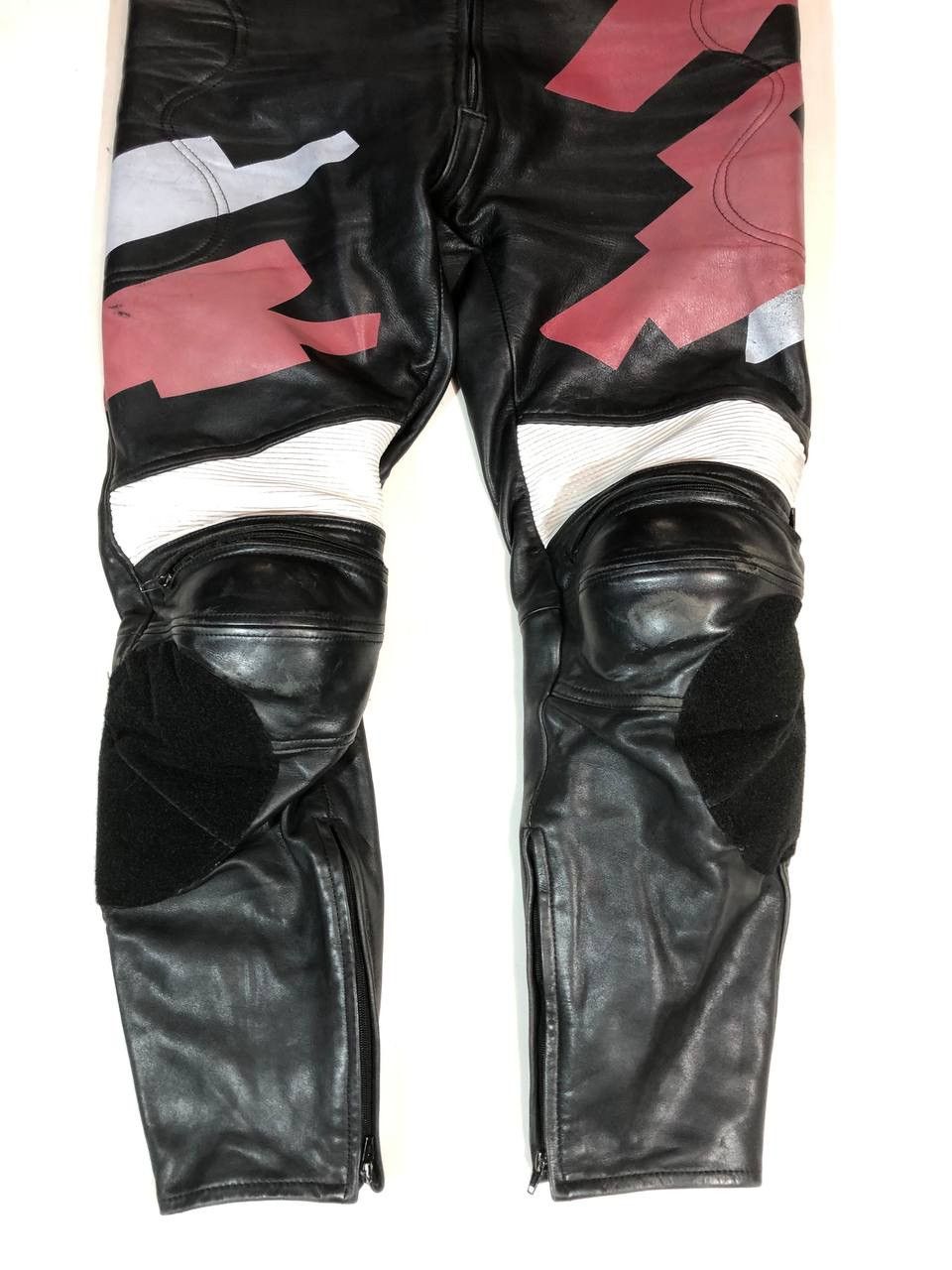 Vintage Avangarde Moto Racing Leather Pants Vintage Size US 35 - 3 Thumbnail