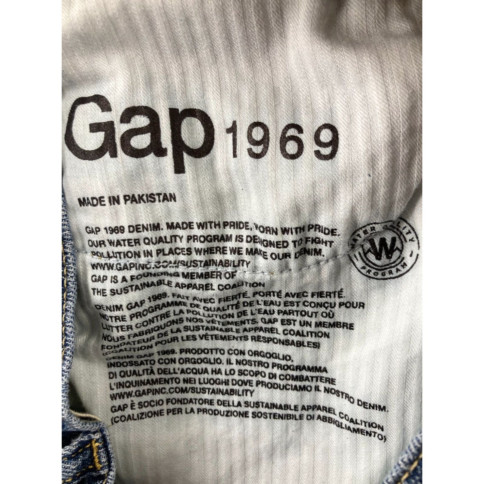 Gap Gap 1969 Jean Skirt Womens 27 Blue Denim Pockets Mid Rise Cotton Cotton Denim Short A-Line casual Skirt Womens 27 Blue Gap 1969 Jeans Skirt Size 27" / US 4 / IT 40 - 7 Thumbnail