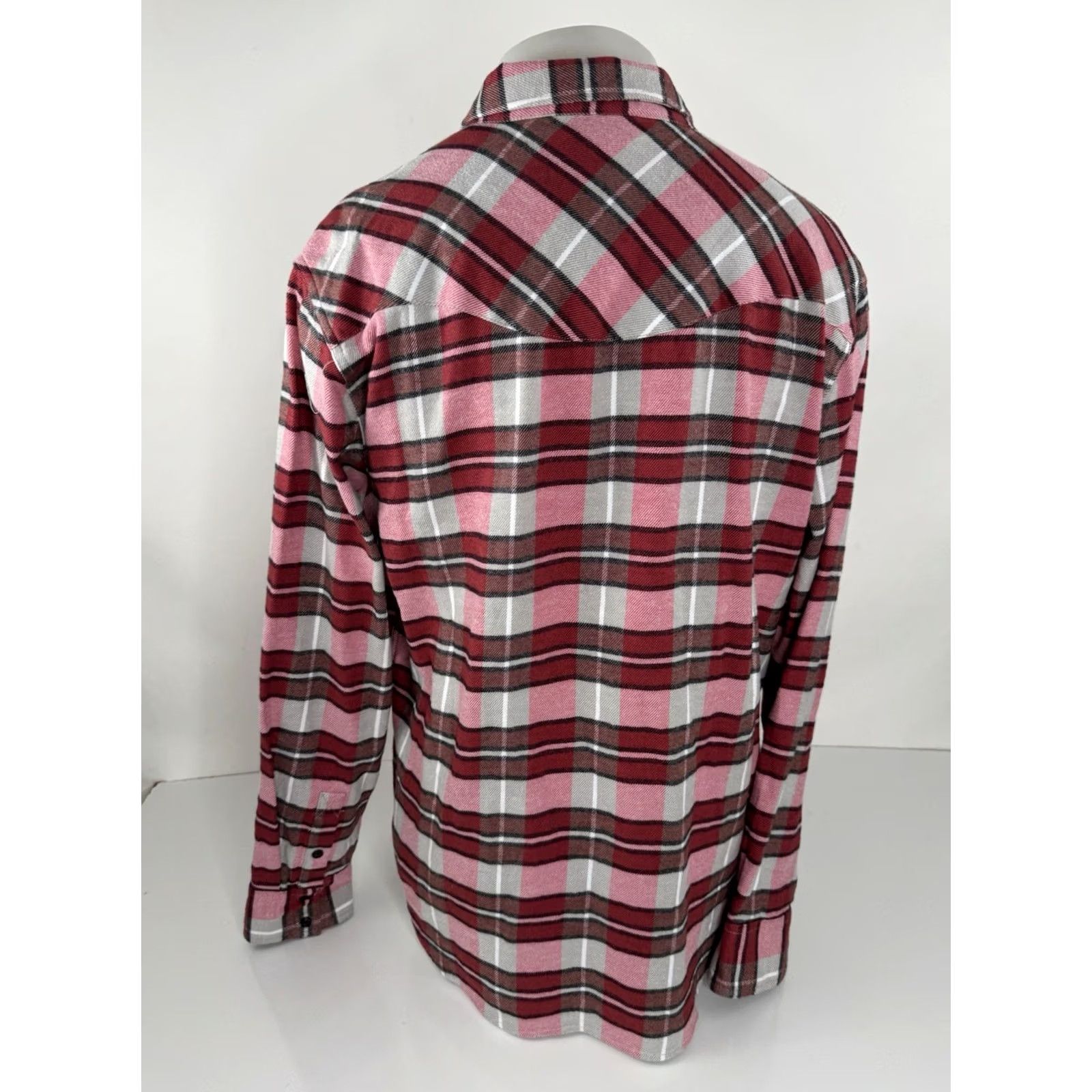 Tecovas TECOVAS Plaid Soft Flannel Shirt Mens L Multicolor EXCELLENT Size US L / EU 52-54 / 3 - 3 Thumbnail