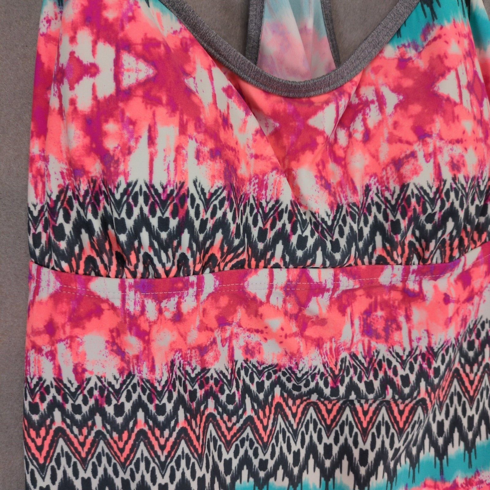 Other Kinesis Women's M Boho Aztec Print Tankini Swimsuit Top Size M / US 6-8 / IT 42-44 - 3 Thumbnail