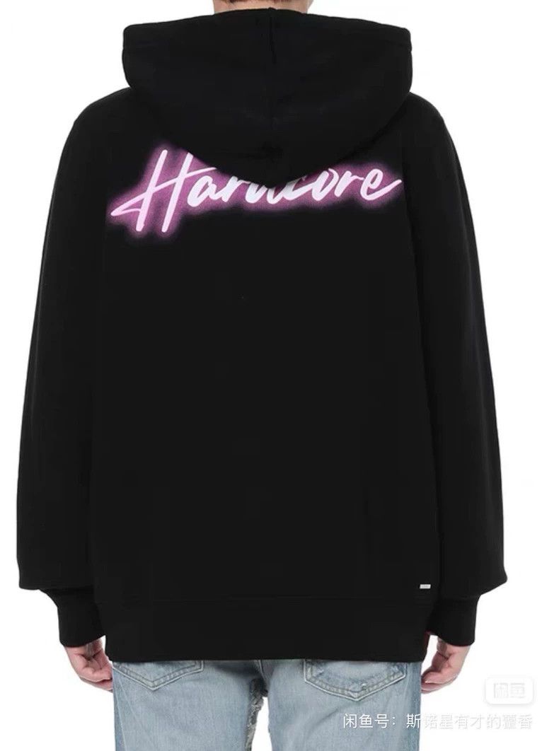 Amiri Amiri neon logo sweatshirt Size US S / EU 44-46 / 1 - 8 Thumbnail