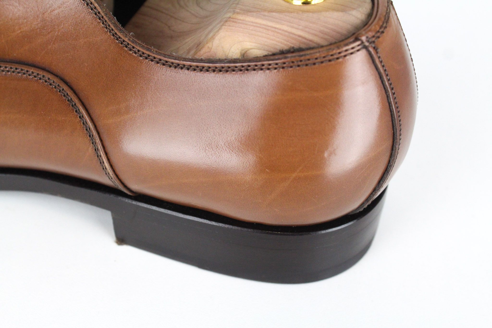 Suitsupply EU42 Brown Leather Laced Low-Top 72345 Size US 9 / EU 42 - 15 Thumbnail