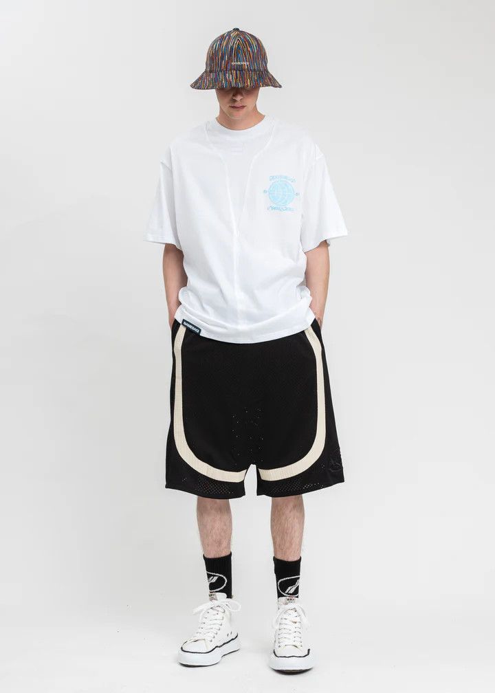 NAMESAKE o1mle0424 Oversized Sava Scrimmage T-Shirt in White Size US XS / EU 42 / 0 - 7 Thumbnail