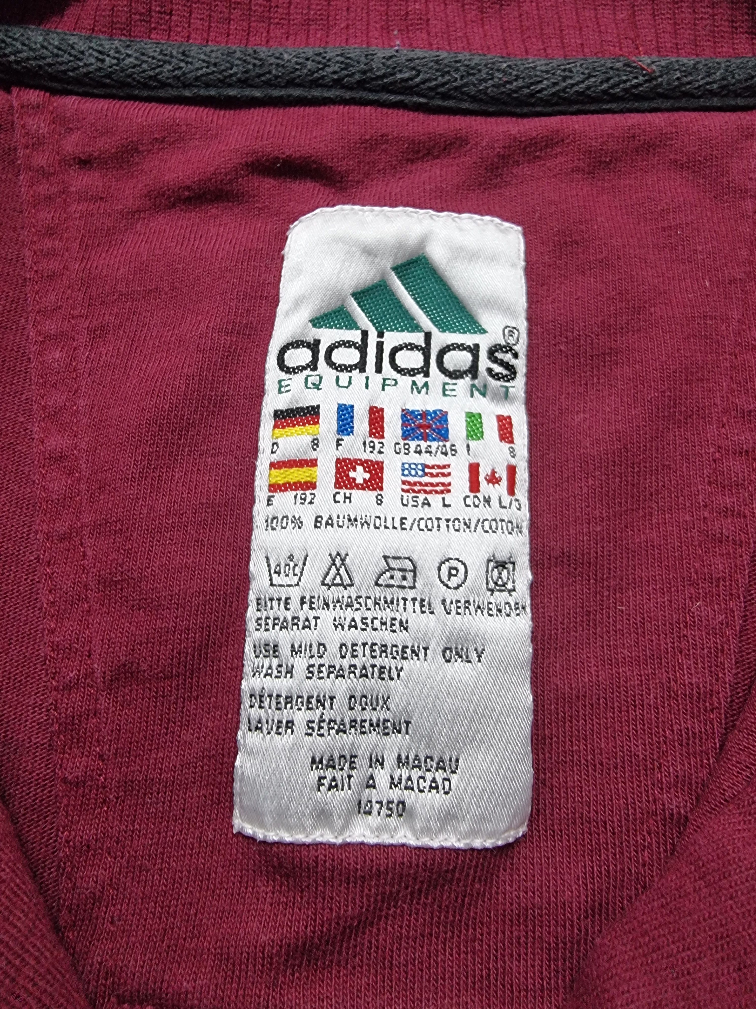 Adidas Vintage Adidas Equipment Longsleeve 1995 Size US L / EU 52-54 / 3 - 3 Thumbnail