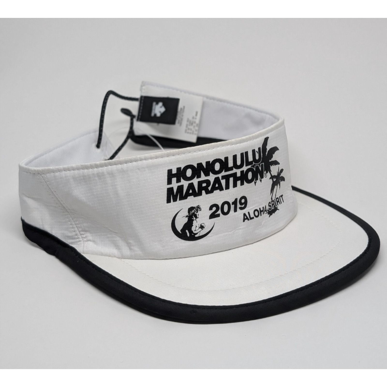 Descente Honolulu Marathon 2019 Descente Visor NWT Hawaii Aloha Size ONE SIZE - 3 Thumbnail