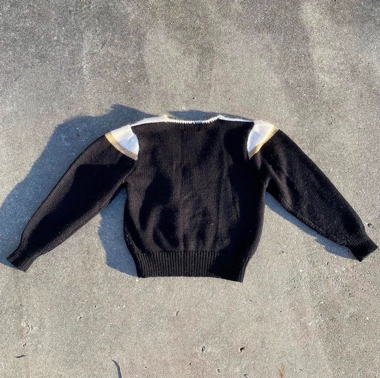 Vintage 80s Vintage Jaclyn Smith Sweater in Black Size M / US 6-8 / IT 42-44 - 4 Thumbnail