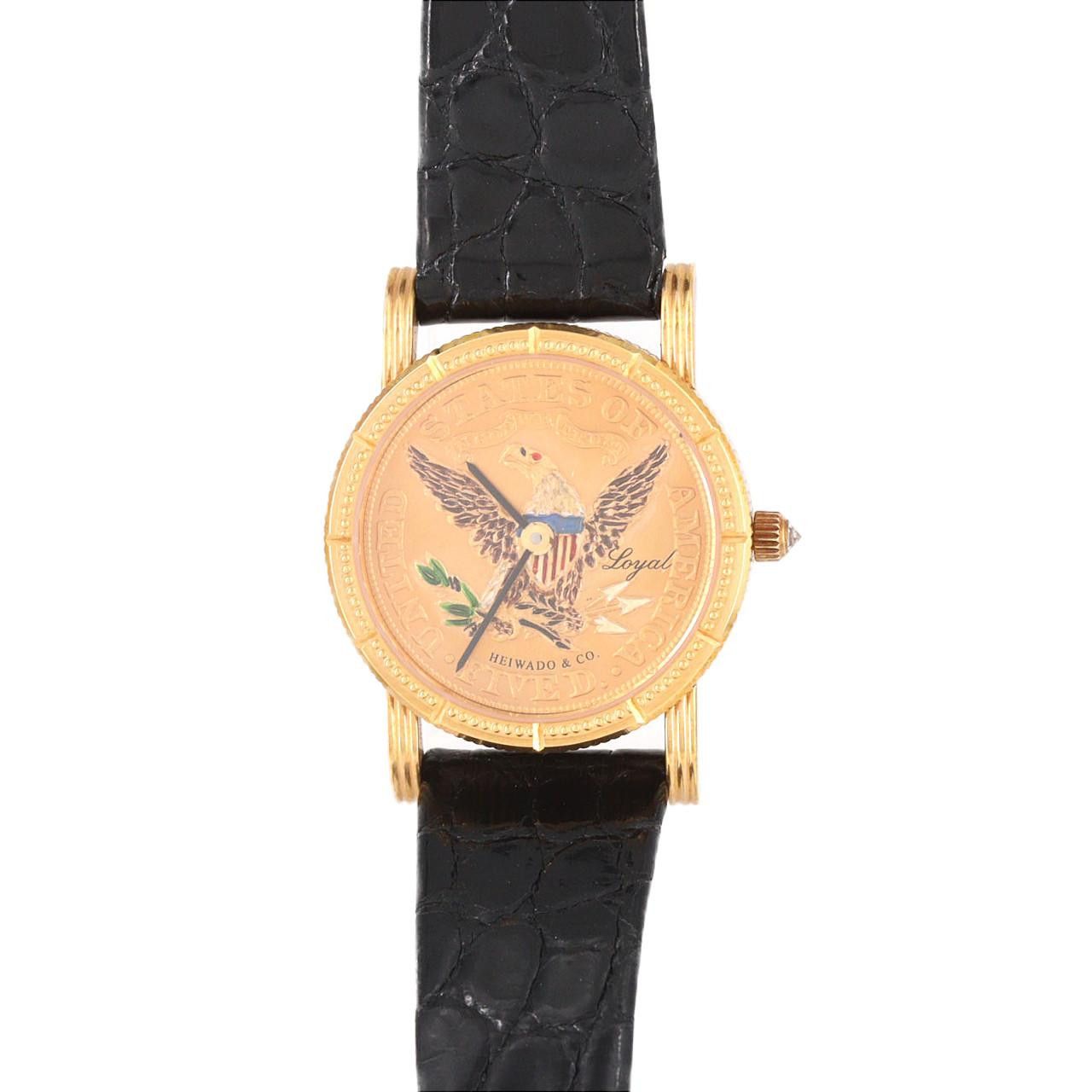 Other Other HEIWADO&CO Yellow Gold Quartz Precious Metal Quartz 90000887 DUTY FREE for USA Size ONE SIZE - 1 Thumbnail