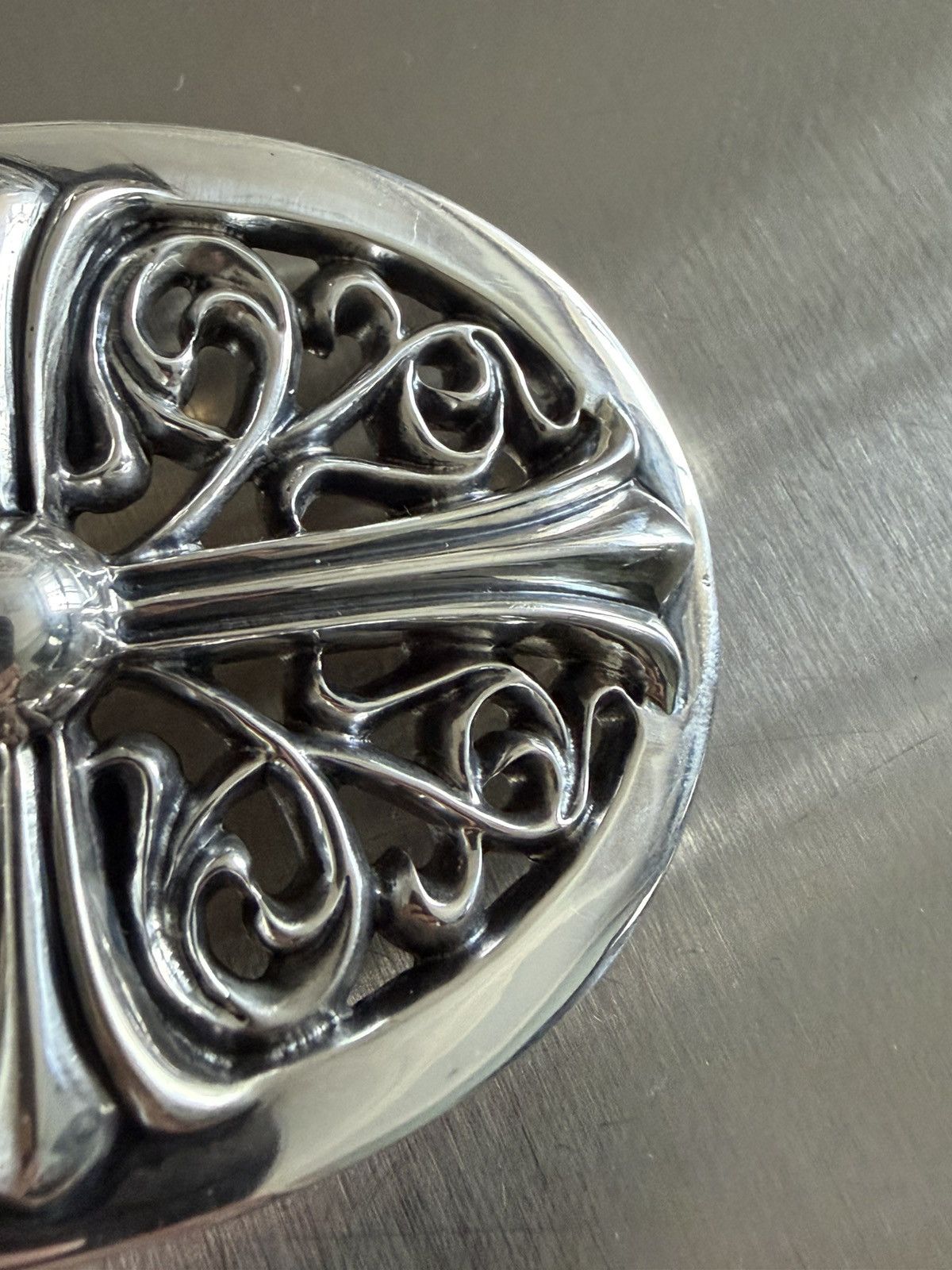 Chrome Hearts Chrome Hearts Oval Belt Buckle Size ONE SIZE - 4 Thumbnail
