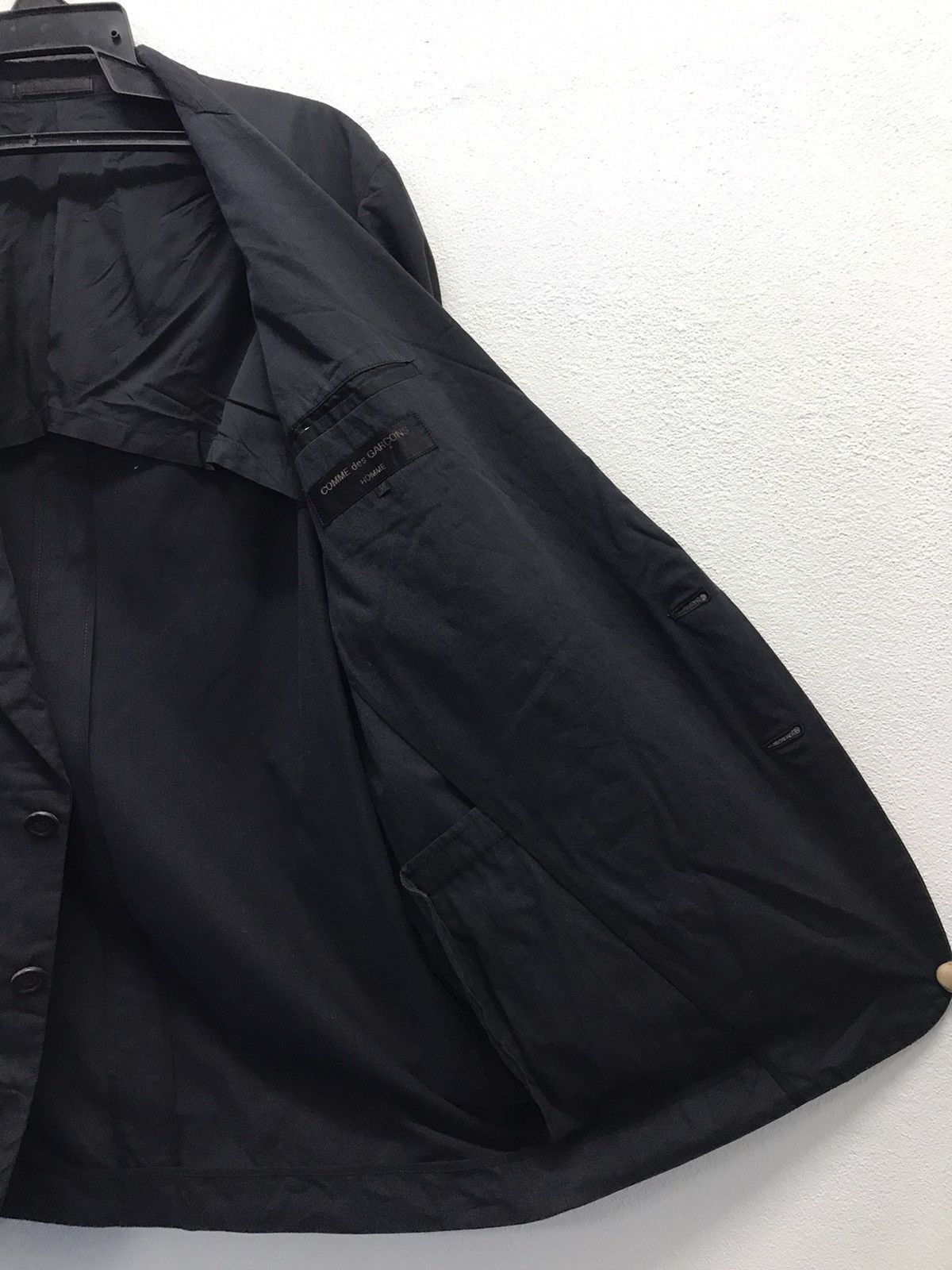 Comme des Garcons × Comme des Garcons Homme × Japanese Brand Vintage Comme Des Garcons Homme Made In Japan Blazer Size US M / EU 48-50 / 2 - 8 Thumbnail