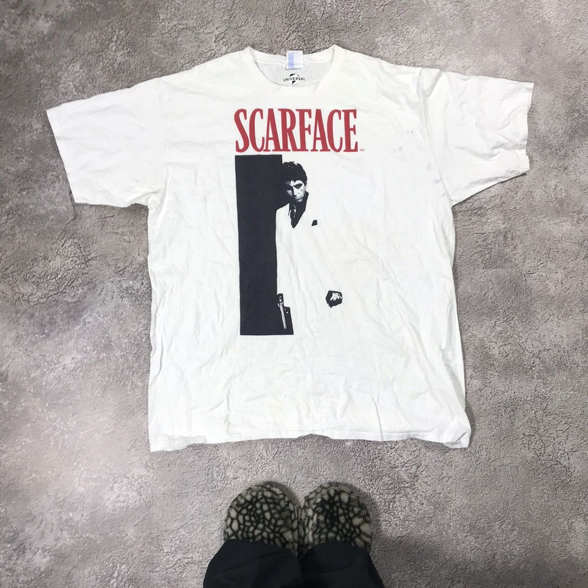 Band Tees VINTAGE Y2K BAND TEE SCARFACE MOVIE STREETWEAR 90s Size US XL / EU 56 / 4 - 1 Thumbnail