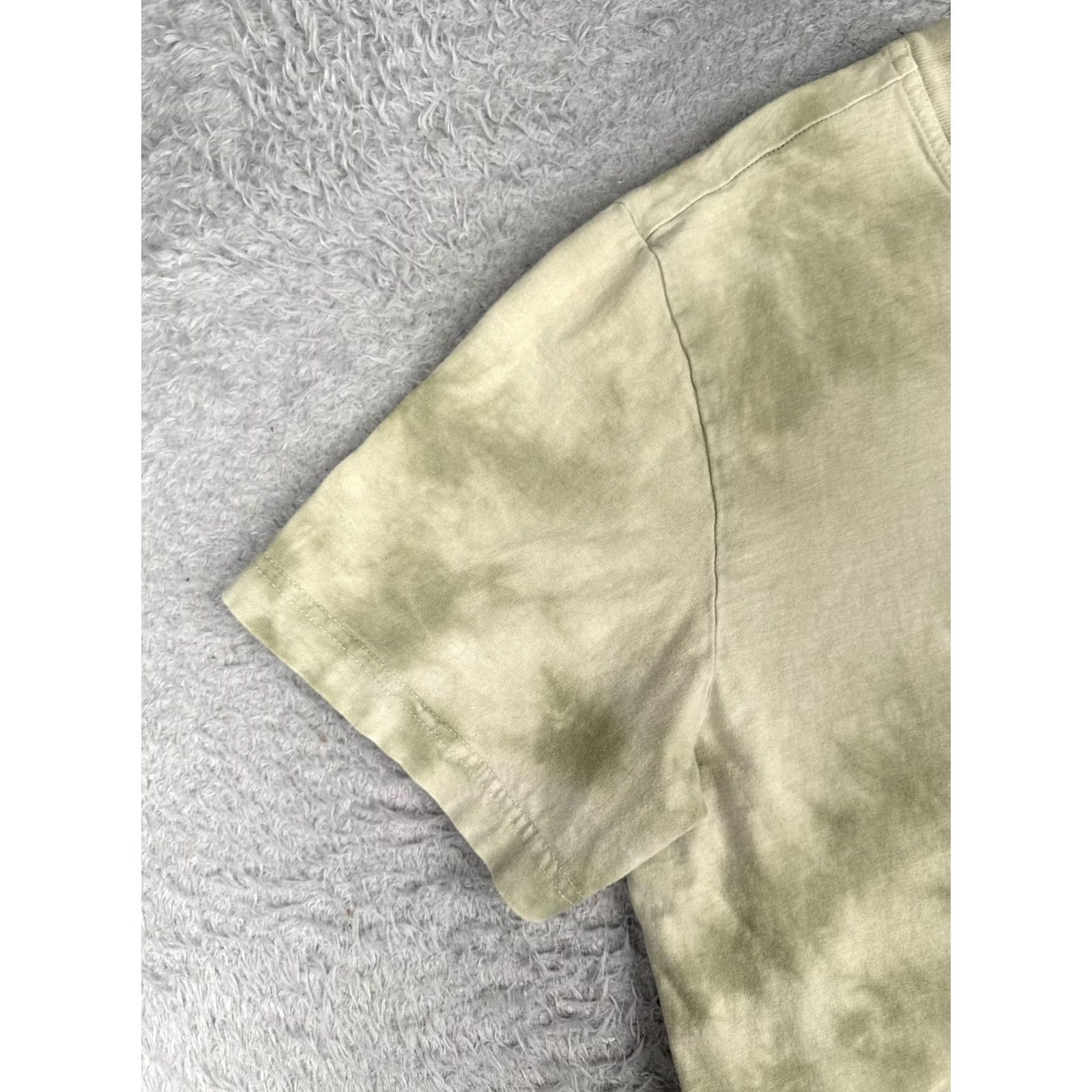 The North Face The North Face Shirt Men M Green Tie Dye Short Sleeve 100% Cotton Crew Neck Size US M / EU 48-50 / 2 - 3 Thumbnail