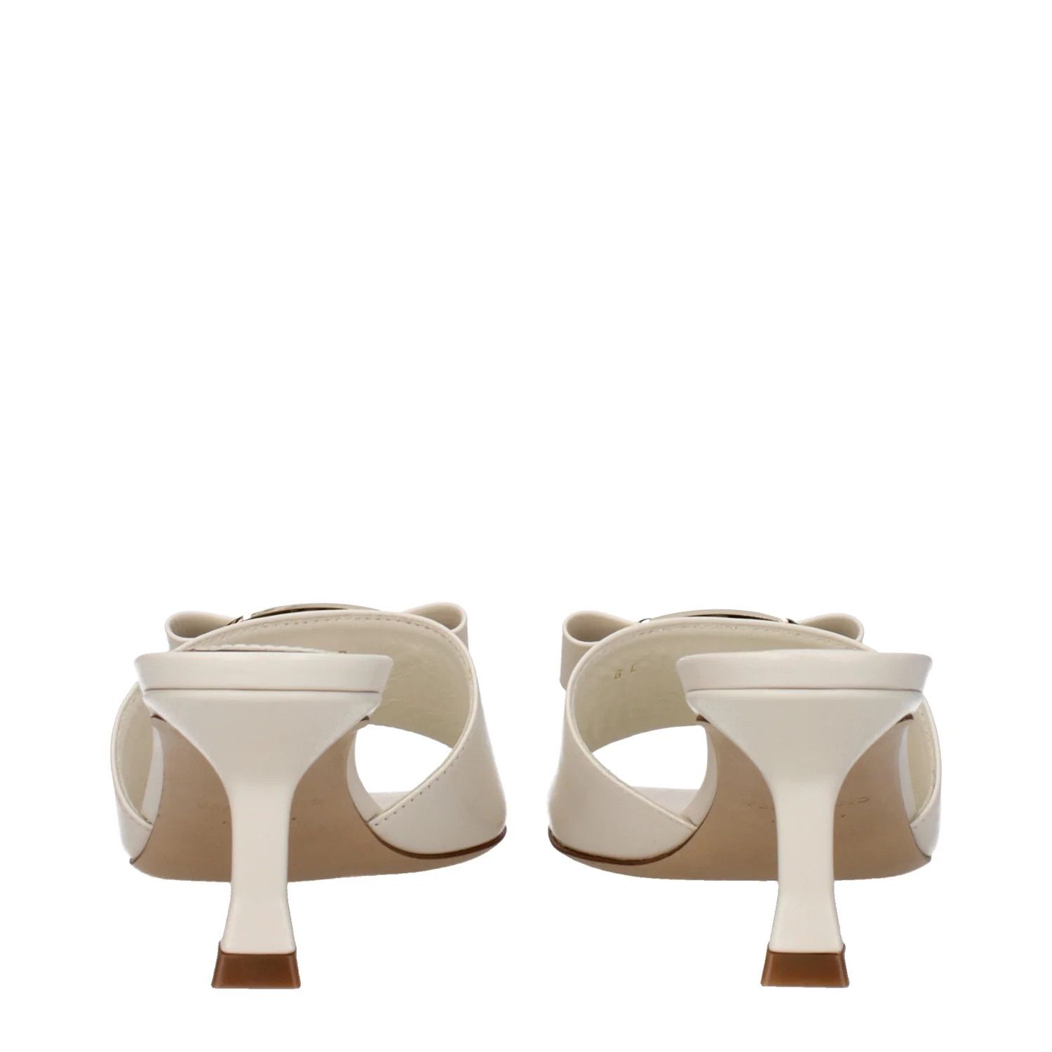 Salvatore Ferragamo ob1o1e1224 Leather Sandals in Beige Size US 9 / IT 39 - 5 Thumbnail