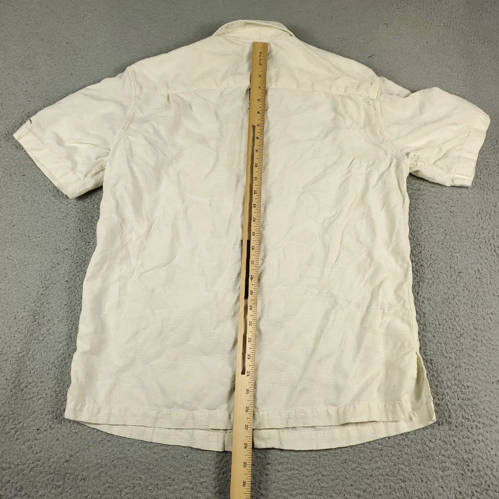 Tori Richard VINTAGE Tori Richard Men's Shirt Short Sleeve Large Beige Casual Hawaiian Aloha Modern Size US L / EU 52-54 / 3 - 4 Thumbnail