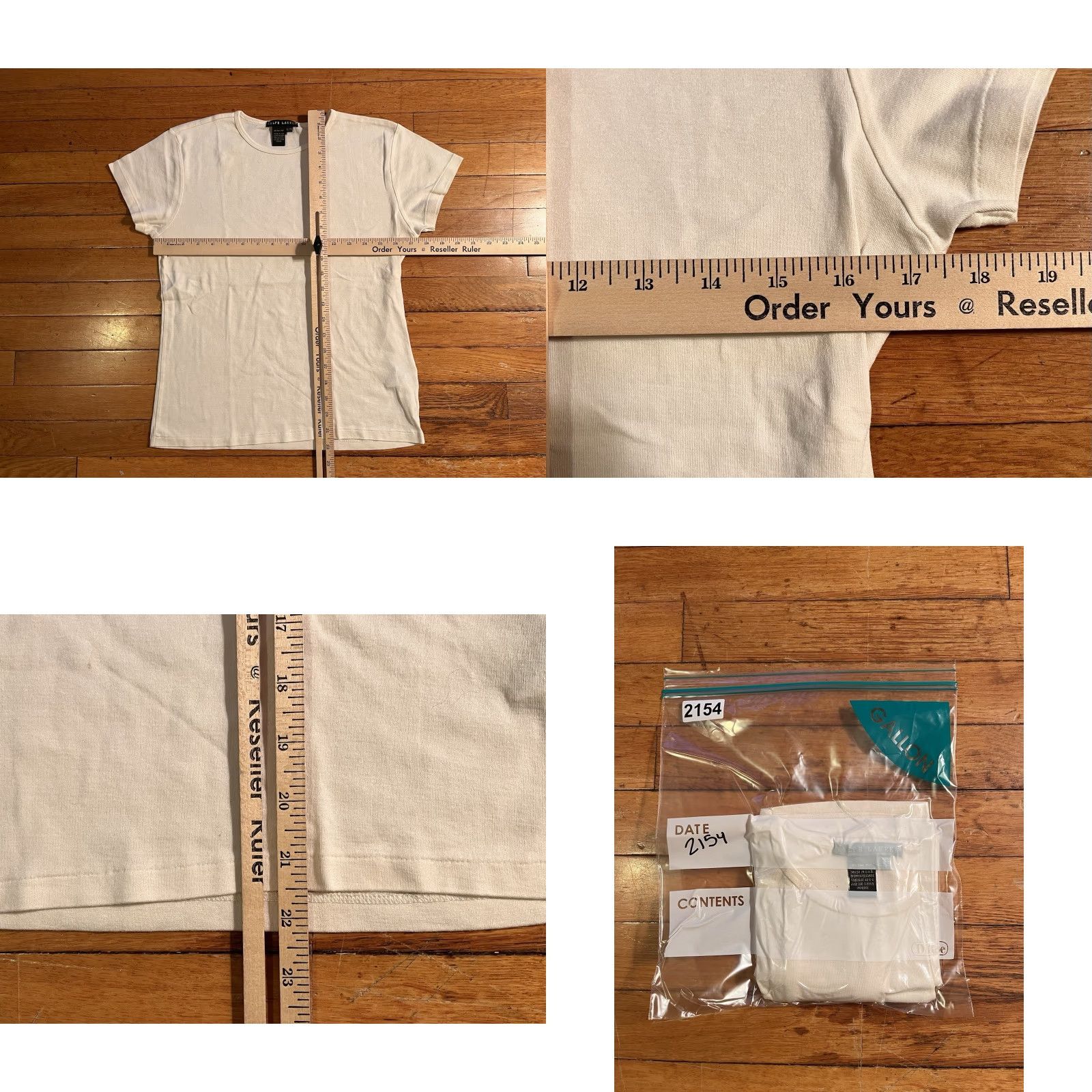 Ralph Lauren VINTAGE Ralph Lauren Black Label Shirt Women’s XL Slim White Short Sleeve Casual Men? Girls? No need—Gender not specified in original; skip. Size XL / US 12-14 / IT 48-50 - 8 Thumbnail