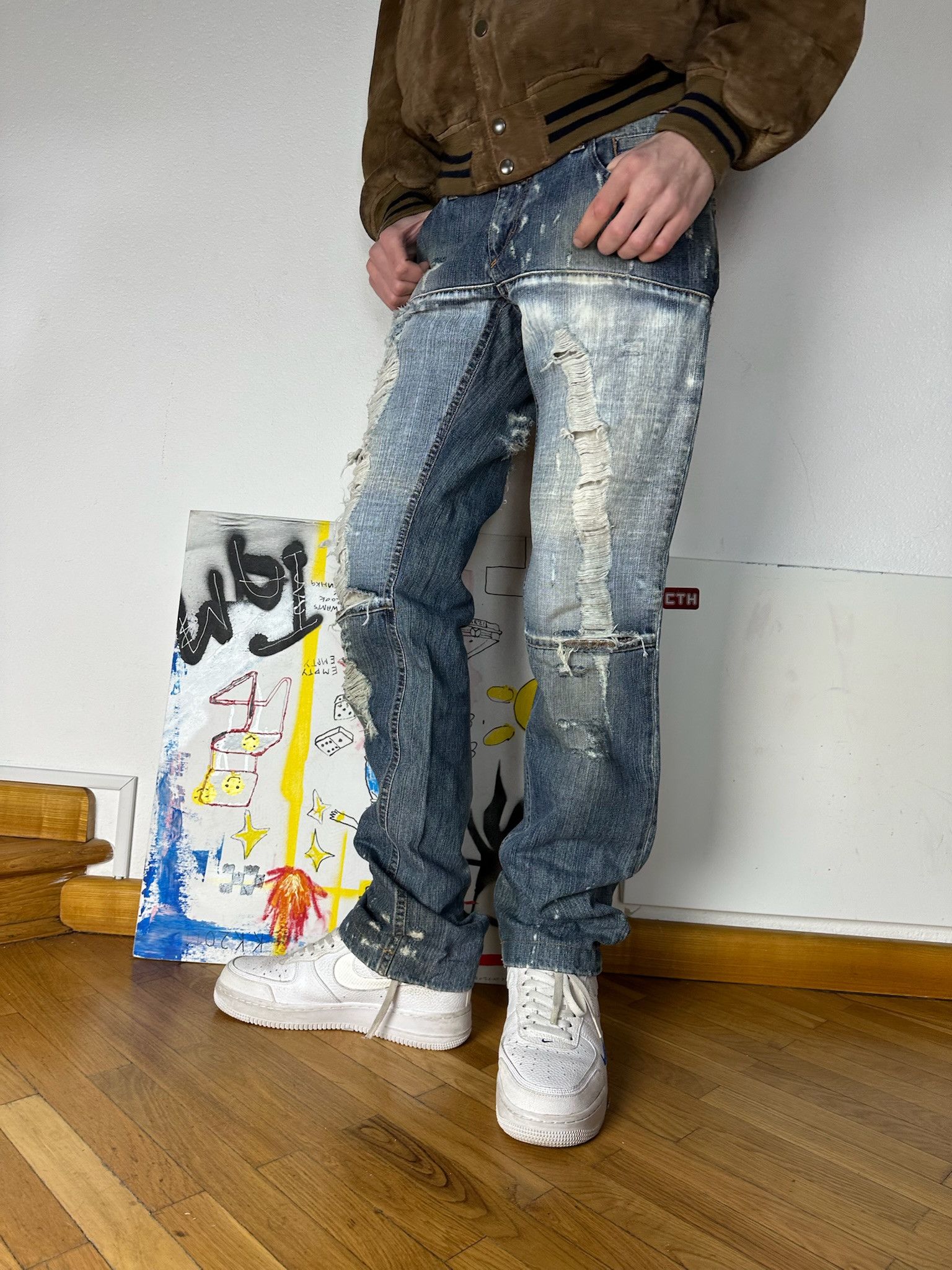 Dolce & Gabbana Vintage Dolce Gabbana Jeans Distressed Denim Size US 31 - 9 Thumbnail