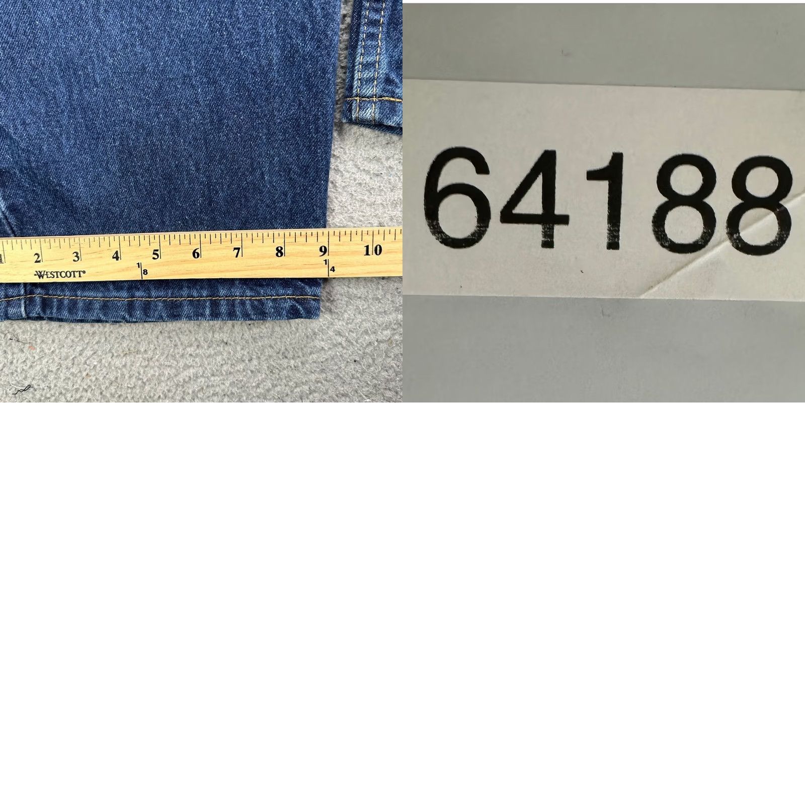 Levi's Levi's Jeans Mens Relaxed Straight Blue Dark Wash Red Tab 5 Pocket Denim 40X30 Comfort Outdoor Size US 40 / EU 56 - 8 Thumbnail