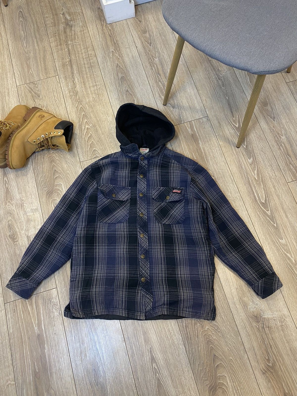 Dickies × Vintage VINTAGE DICKIES FLANNEL JACKET Size US S / EU 44-46 / 1 - 1 Thumbnail