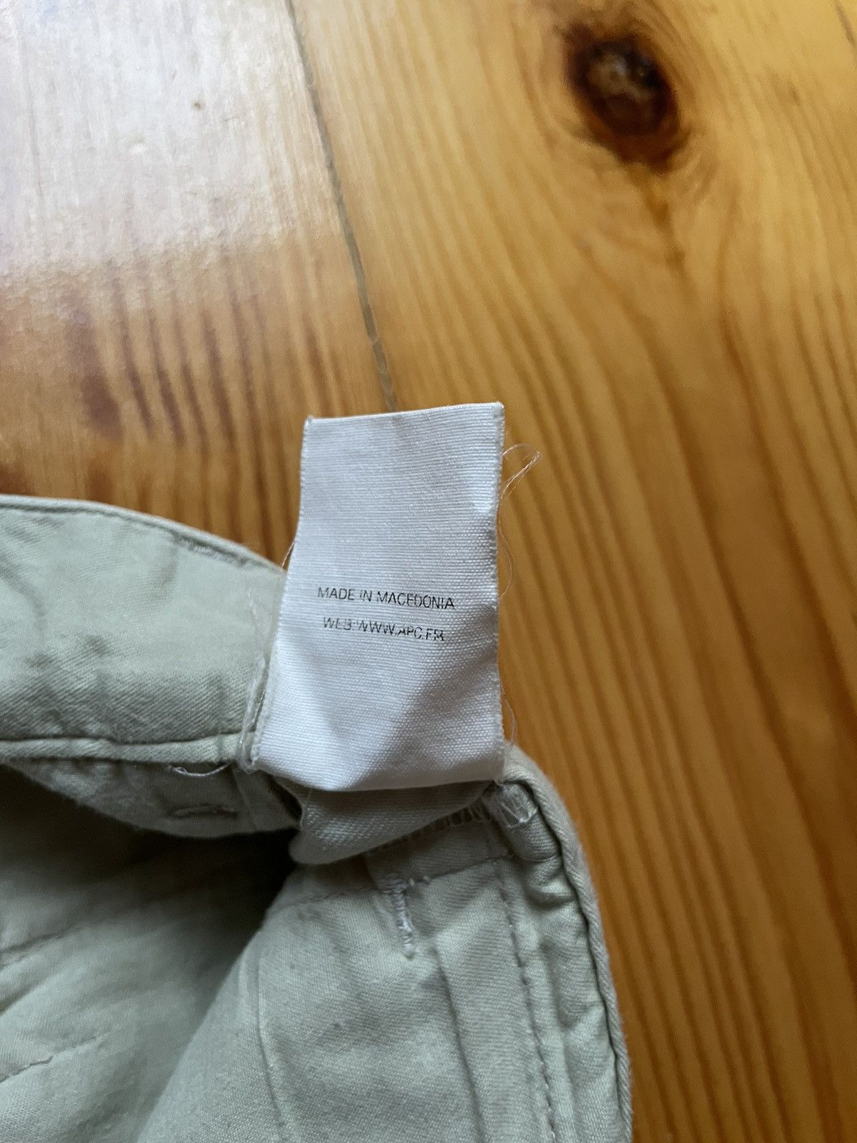 A.P.C. A.P.C. Rue Madame Paris Men's Classic Chino Cotton Pants Size US 29 - 7 Thumbnail