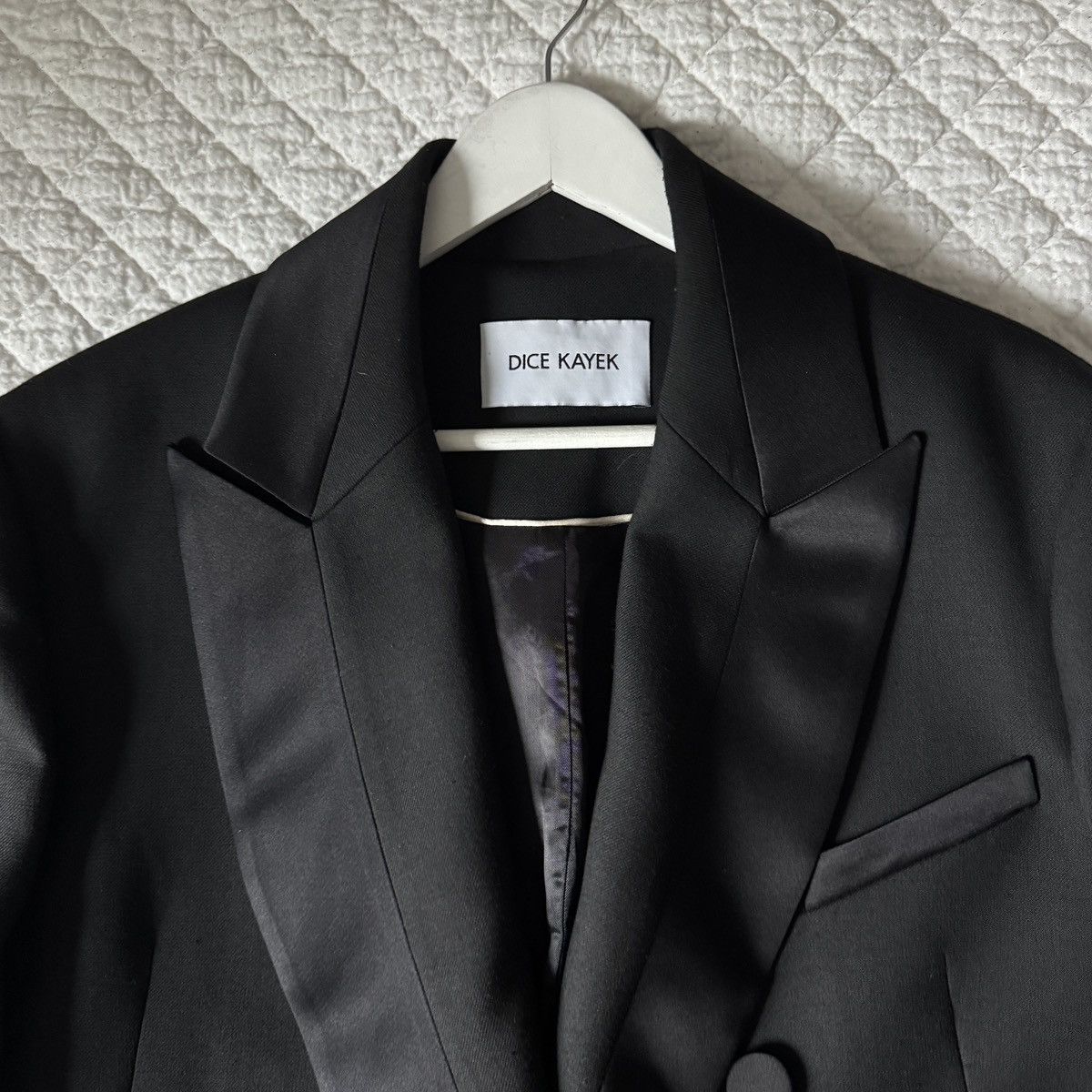 Other Dice Kayek Black Blazer Size 42L - 3 Thumbnail