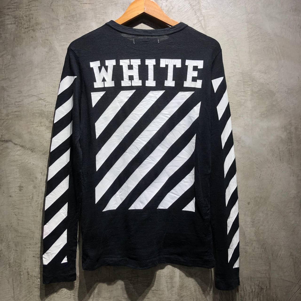 Off-White Off-white diagonal long sleeves shirt Size US S / EU 44-46 / 1 - 1 Thumbnail