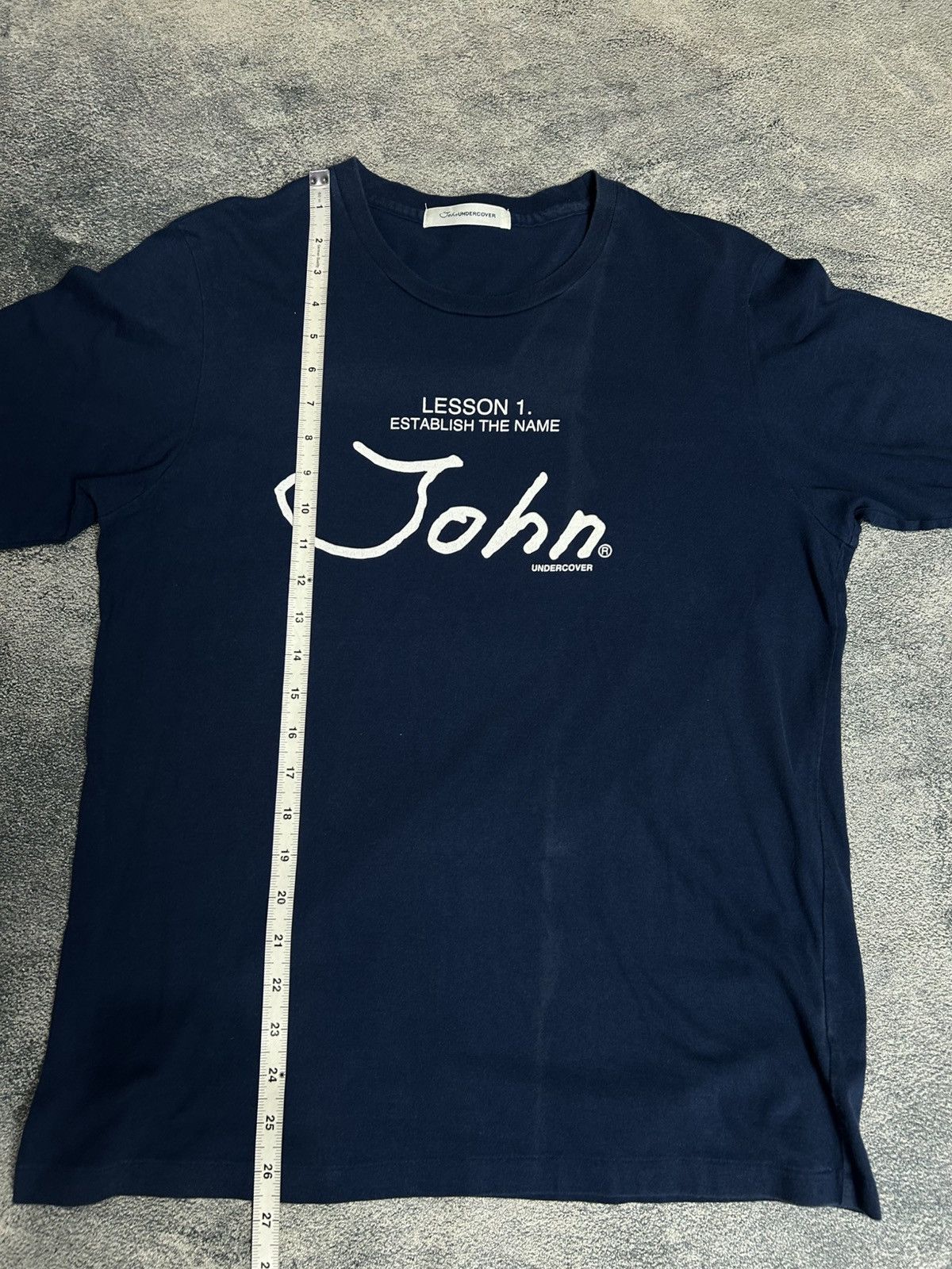 Undercover Jhon Undercover logo Print T-Shirt Size US M / EU 48-50 / 2 - 9 Thumbnail