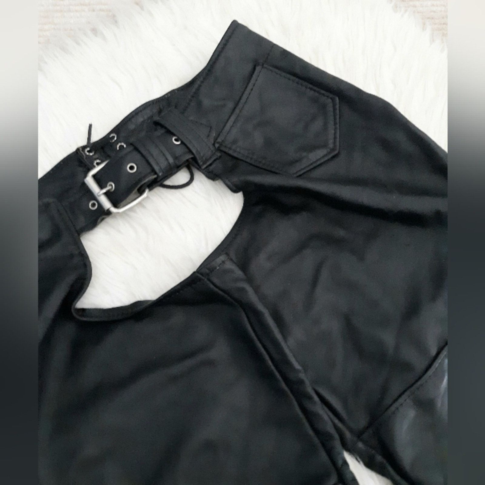 Other NWT VTG Universal Riders Leather Chaps Size 30" / US 8 / IT 44 - 3 Thumbnail