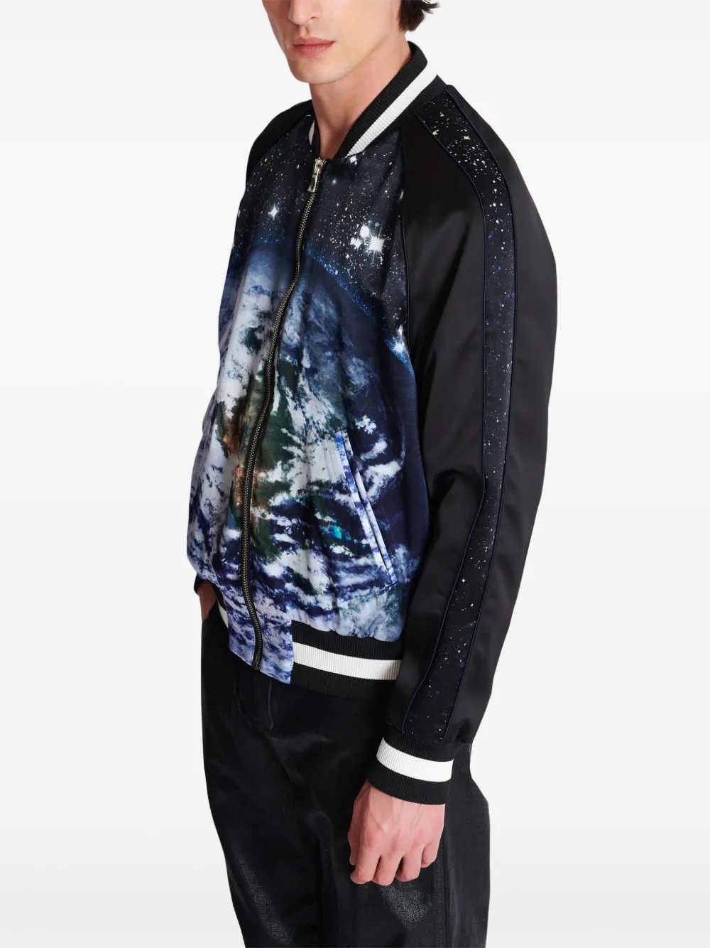Balmain o1y0426 Bomber Jacket in Multicolor Size US M / EU 48-50 / 2 - 5 Thumbnail