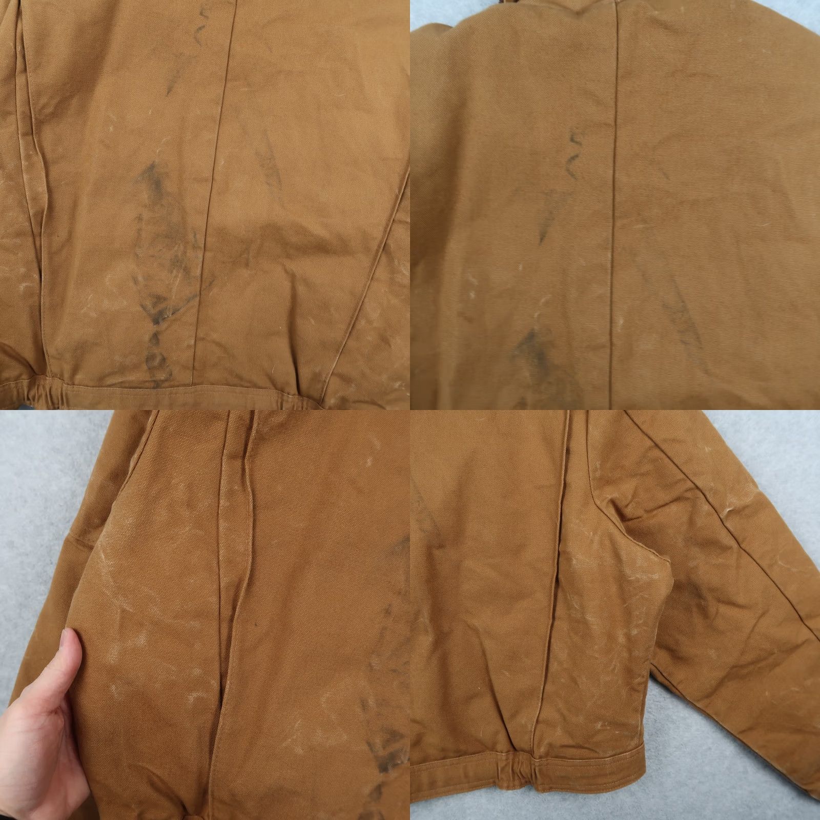 Walls VINTAGE Walls Cropped Detroit Jacket Brown Insulated Canvas 90s Grunge Denim? (Note: original title does not include Denim) Size US 32 / EU 48 - 10 Thumbnail