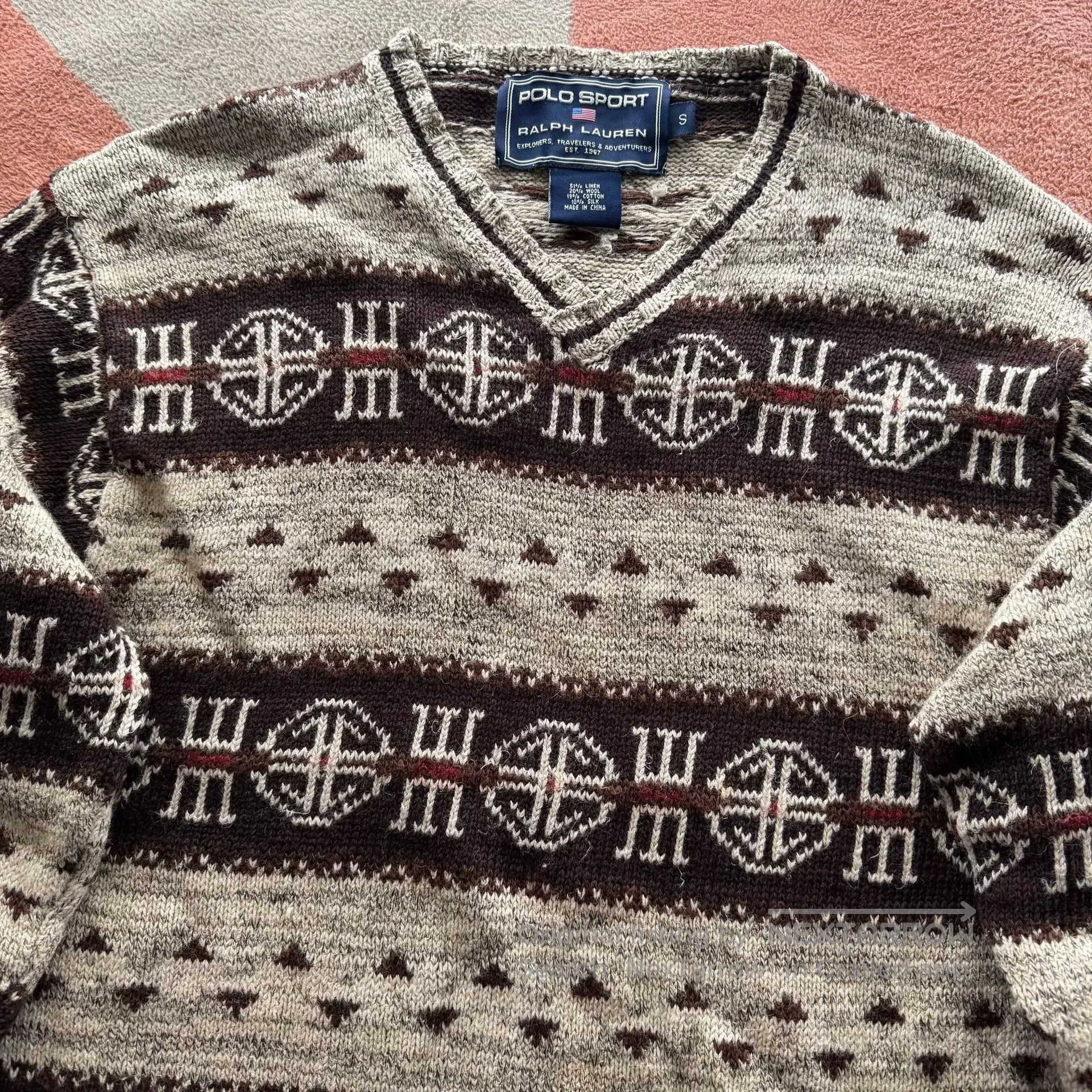 Ralph Lauren Sport Ralph Lauren Polo Sport Navajo Sweater. Size US S / EU 44-46 / 1 - 3 Thumbnail