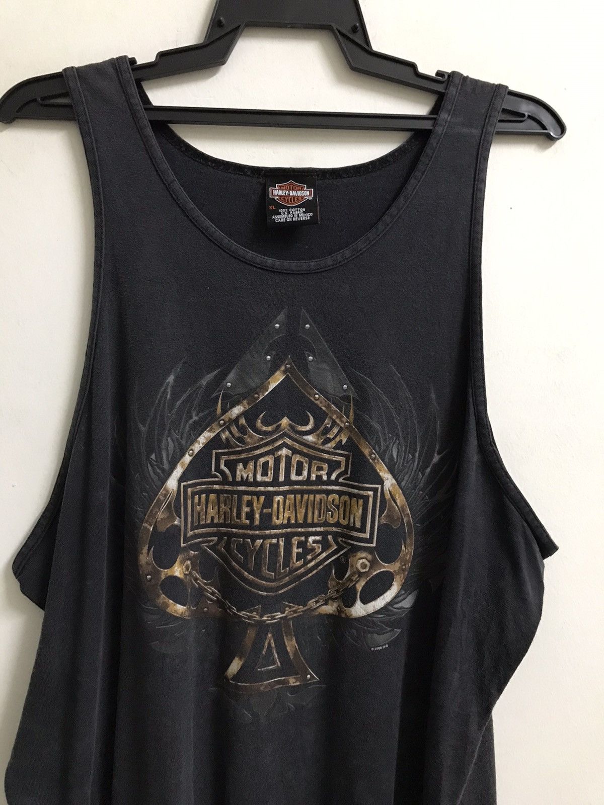 Harley Davidson Vintage Harley Davidson Pig Trail Tank Top Shirt Size US XL / EU 56 / 4 - 2 Thumbnail