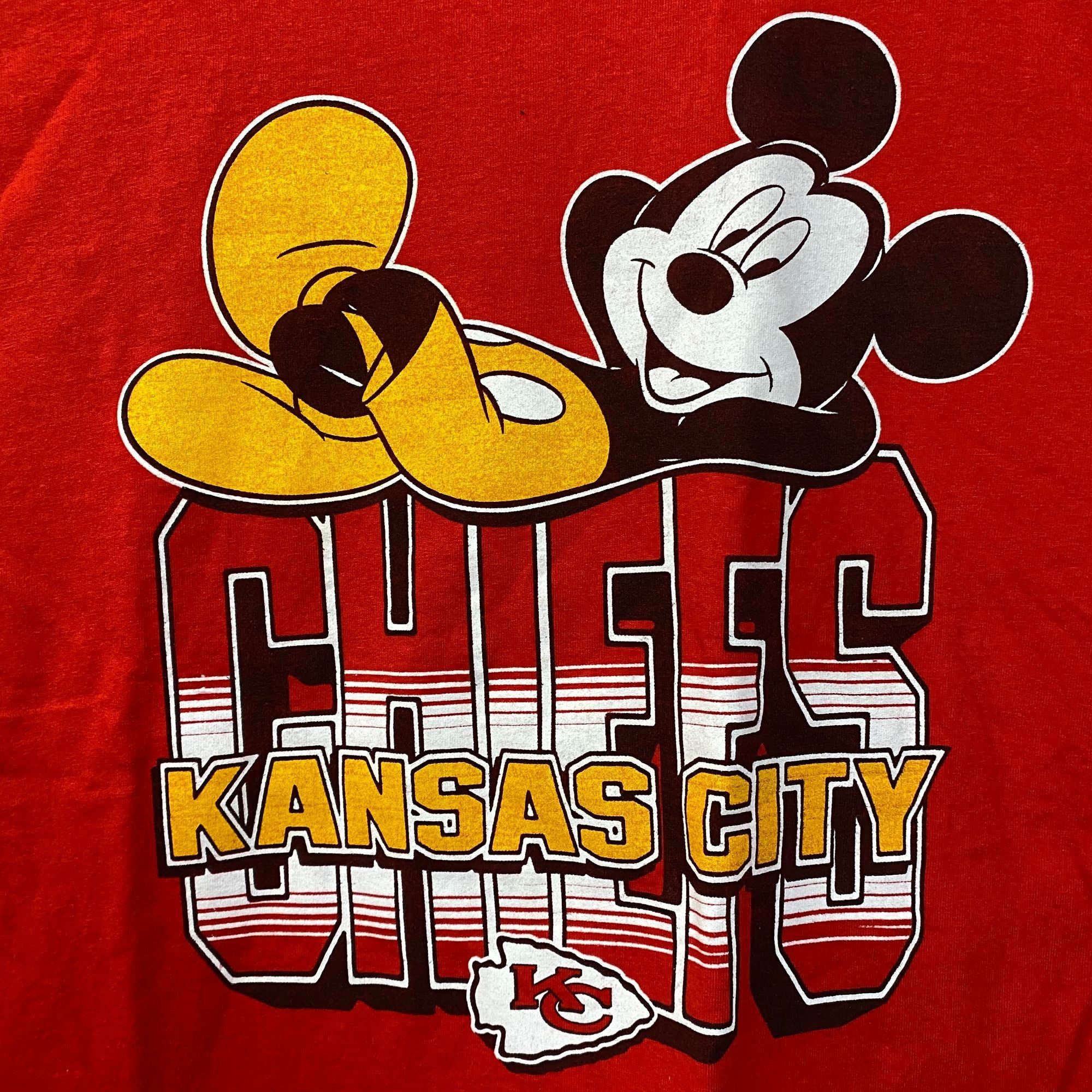 Junk Food Junk Food x NFL Disney Mickey Mouse Kick Back Kansas City Ch Size US XL / EU 56 / 4 - 2 Thumbnail