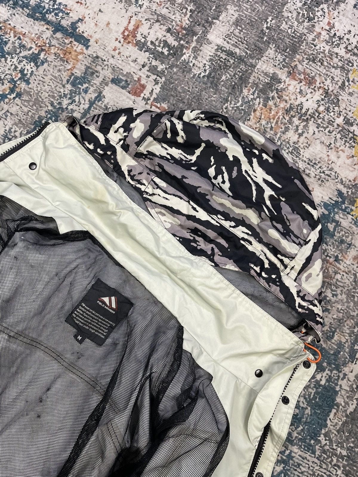 Japanese Brand Ryobi Field Member Camouflage Utility Rain Jackets Size US M / EU 48-50 / 2 - 11 Thumbnail
