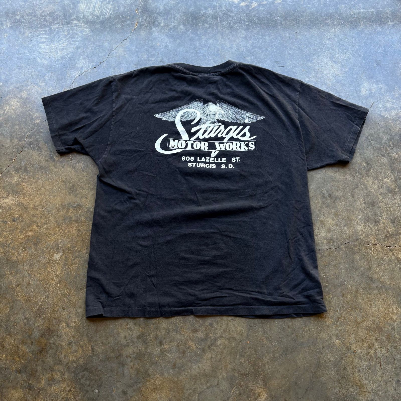 Vintage Vintage Broken Spoke Saloon Biker T-shirt Size US XL / EU 56 / 4 - 4 Thumbnail