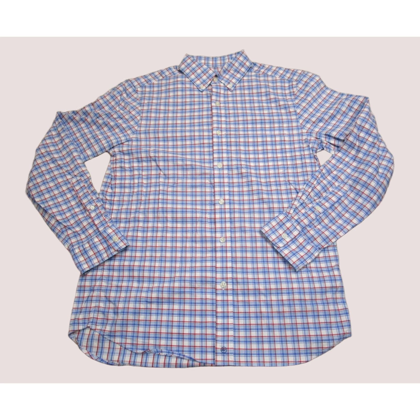 Vineyard Vines Vineyard Vines Shirt Men Small Blue Plaid OTG Long Sleeve Size US S / EU 44-46 / 1 - 1 Thumbnail