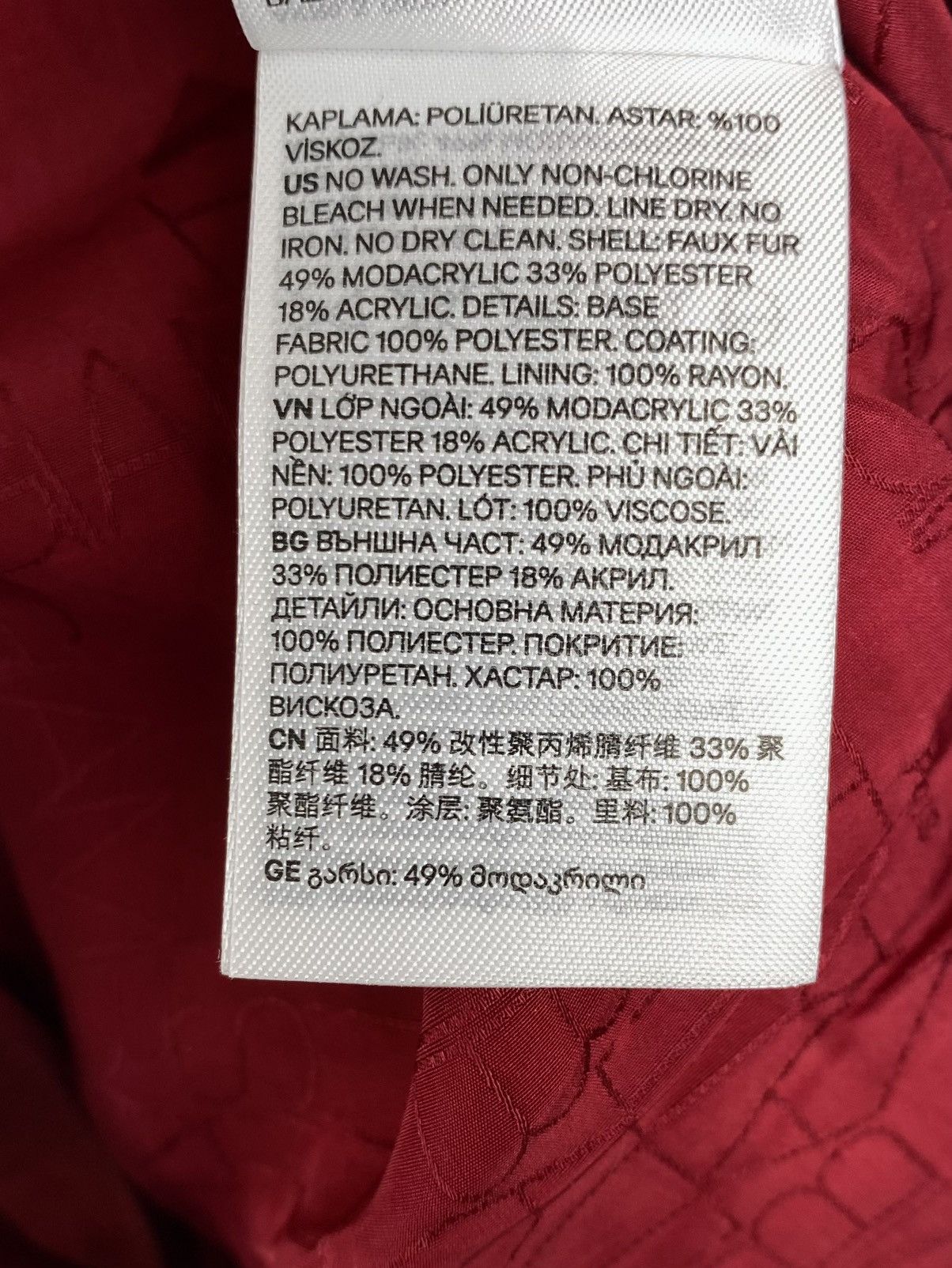 Giambattista Valli × H&M Giambattista Valli H&M Faux fur Jacket Size XS / US 0-2 / IT 36-38 - 13 Thumbnail