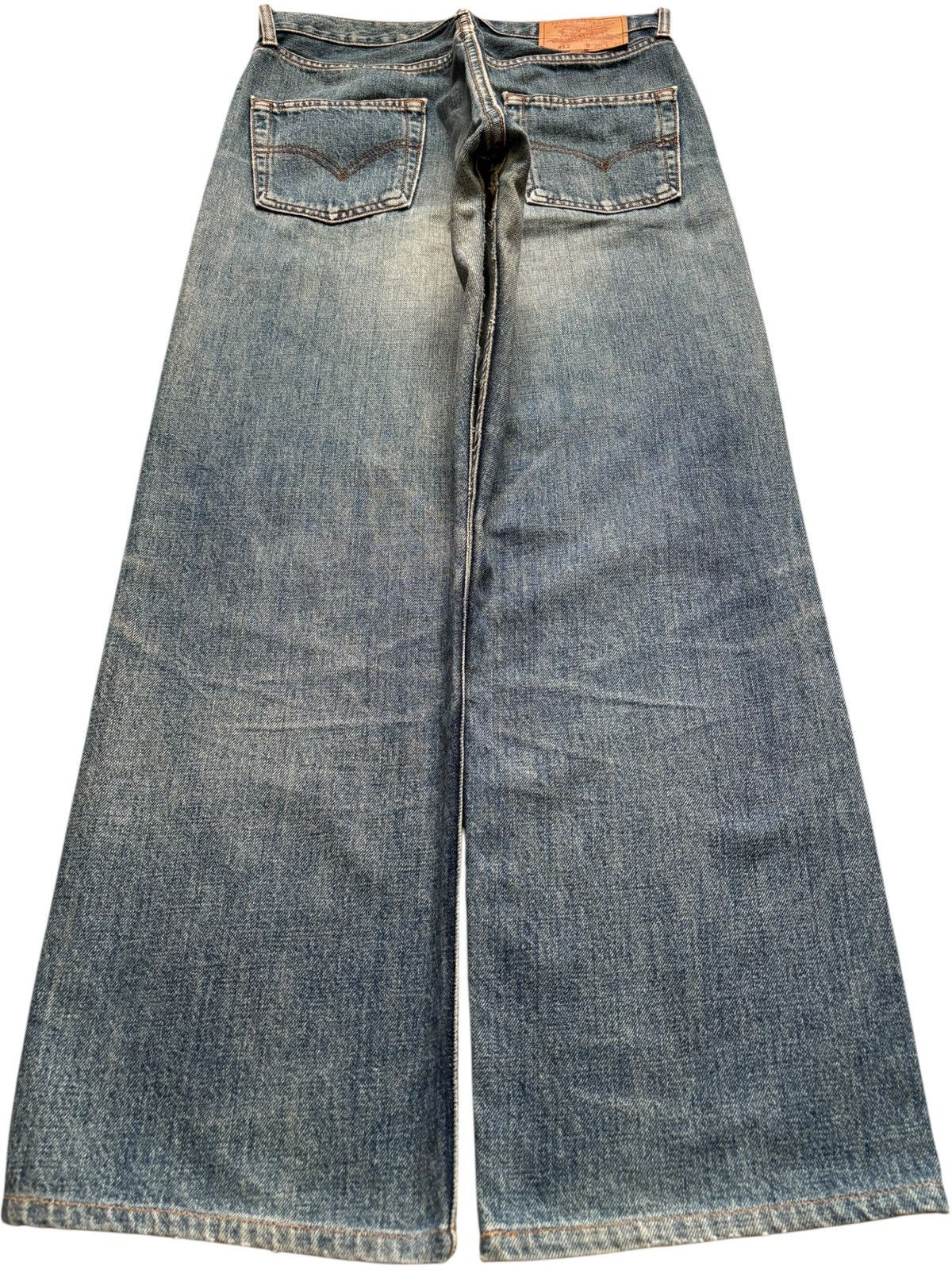 Levi's Vintage 90s Levis 512 Mud Wash Distressed Loose Baggy Jeans Size US 30 / EU 46 - 2 Thumbnail
