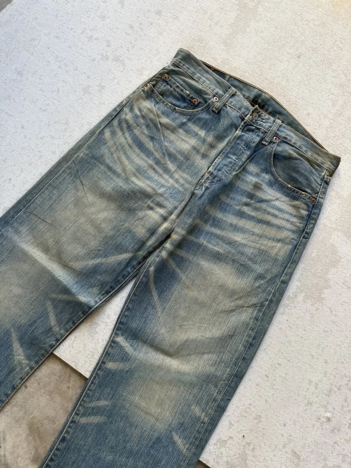 Levi's W33 L32 🔥🔥 Vintage LEVI’S 501 Jeans Rusty Denim Pants Size US 33 - 6 Thumbnail