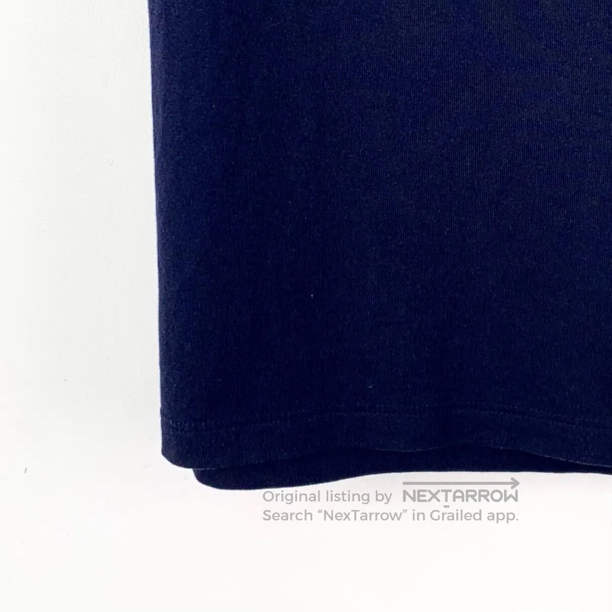 Prada Prada Dark Blue Pocket Red Label Cotton Round Neck Short-S Size US S / EU 44-46 / 1 - 4 Thumbnail
