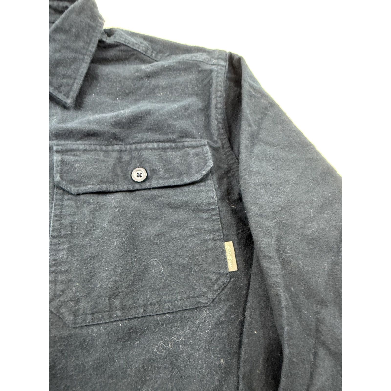 Eddie Bauer VINTAGE? No. Eddie Bauer Shirt Mens M Blue Solid Flannel Button Front Casual Size US M / EU 48-50 / 2 - 2 Thumbnail