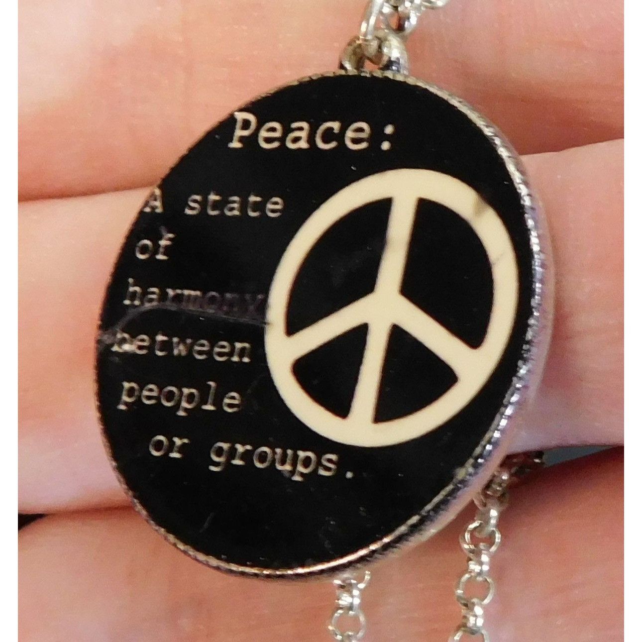 Other Peace Definition Pendant NecklaceNecklace Size ONE SIZE - 2 Thumbnail