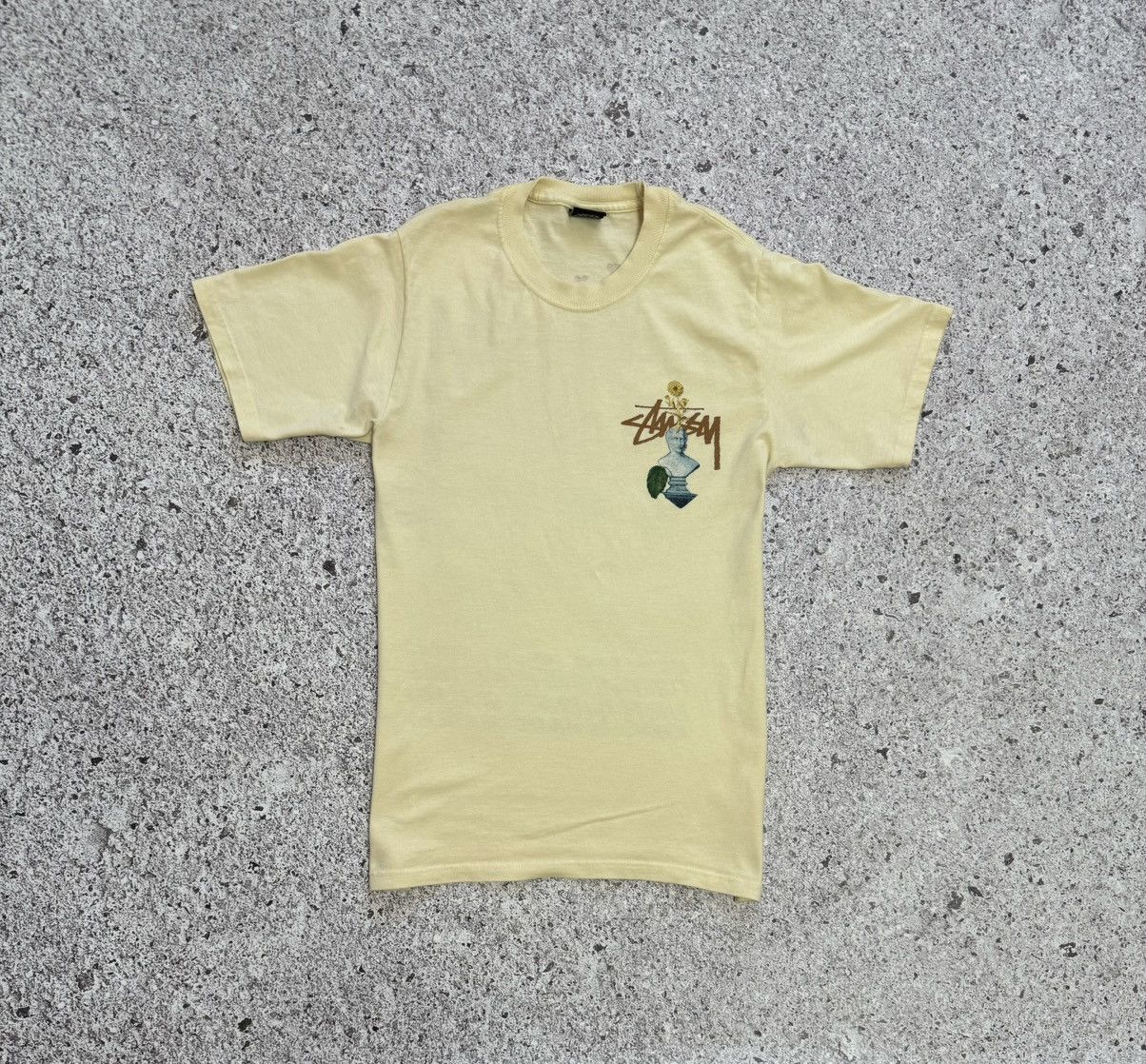 Stussy × Vintage Vintage 90’s Stussy Psychedelic Made In USA T-Shirt Y2K Hype Size US S / EU 44-46 / 1 - 6 Thumbnail
