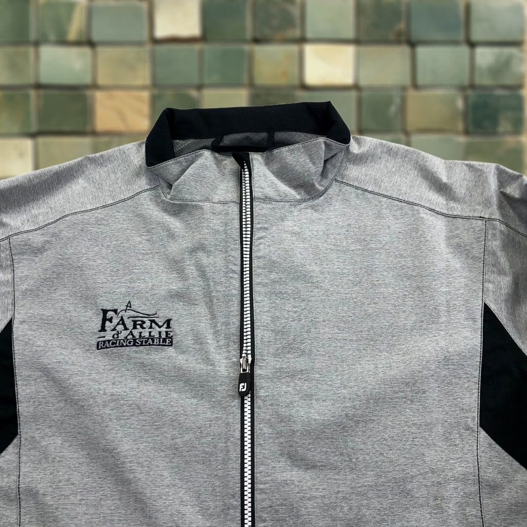 Footjoy VINTAGE FootJoy FJ DryJoys Medium Womens Golf Full Zip Polyester Mock Neck Jacket MINT Size M / US 6-8 / IT 42-44 - 1 Thumbnail