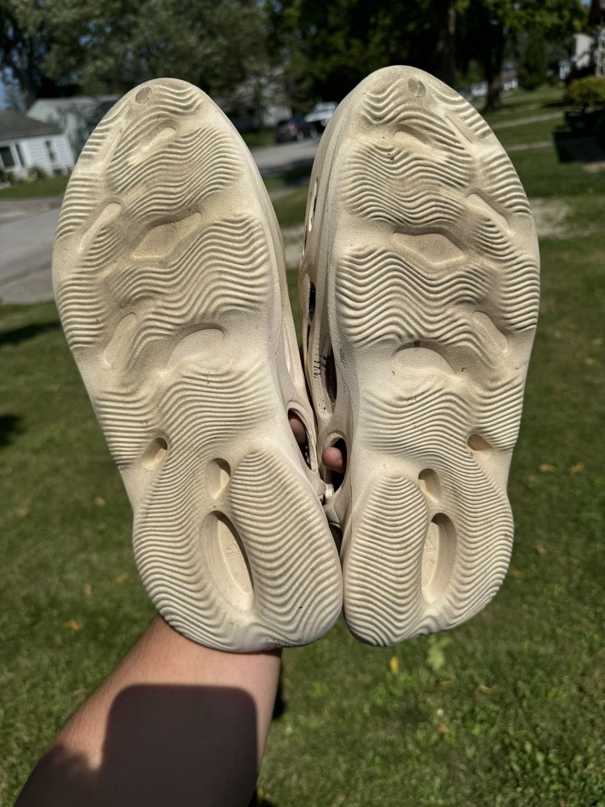 Adidas × Los Angeles Apparel × Yeezy SAMPLE Yeezy Adidas Foam Runner (Factory Tested) - Size 12M Size US 12 / EU 45 - 5 Thumbnail