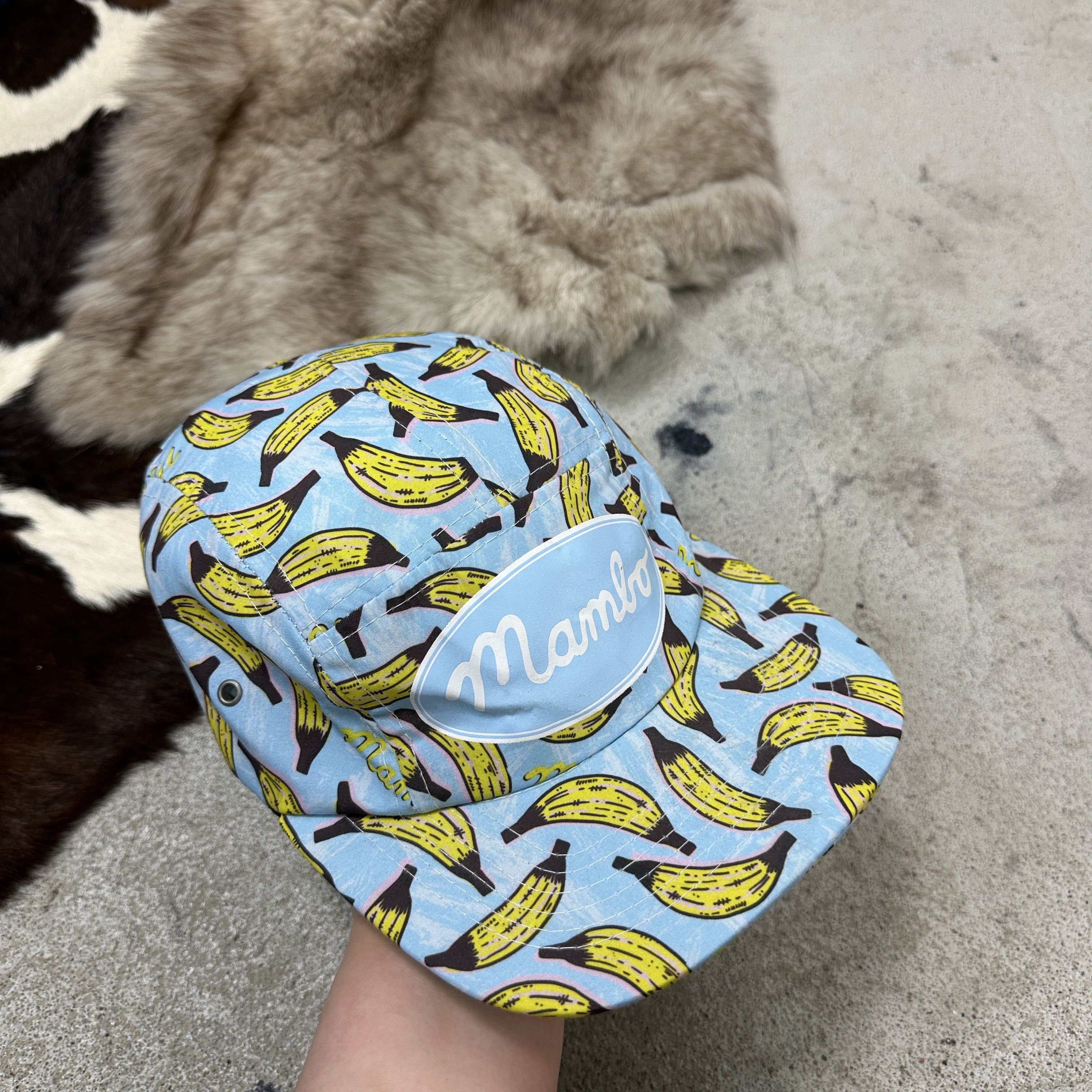 Mambo Vintage Sporty Bananas Mambo Loud Full Cap Y2K Size ONE SIZE - 1 Thumbnail