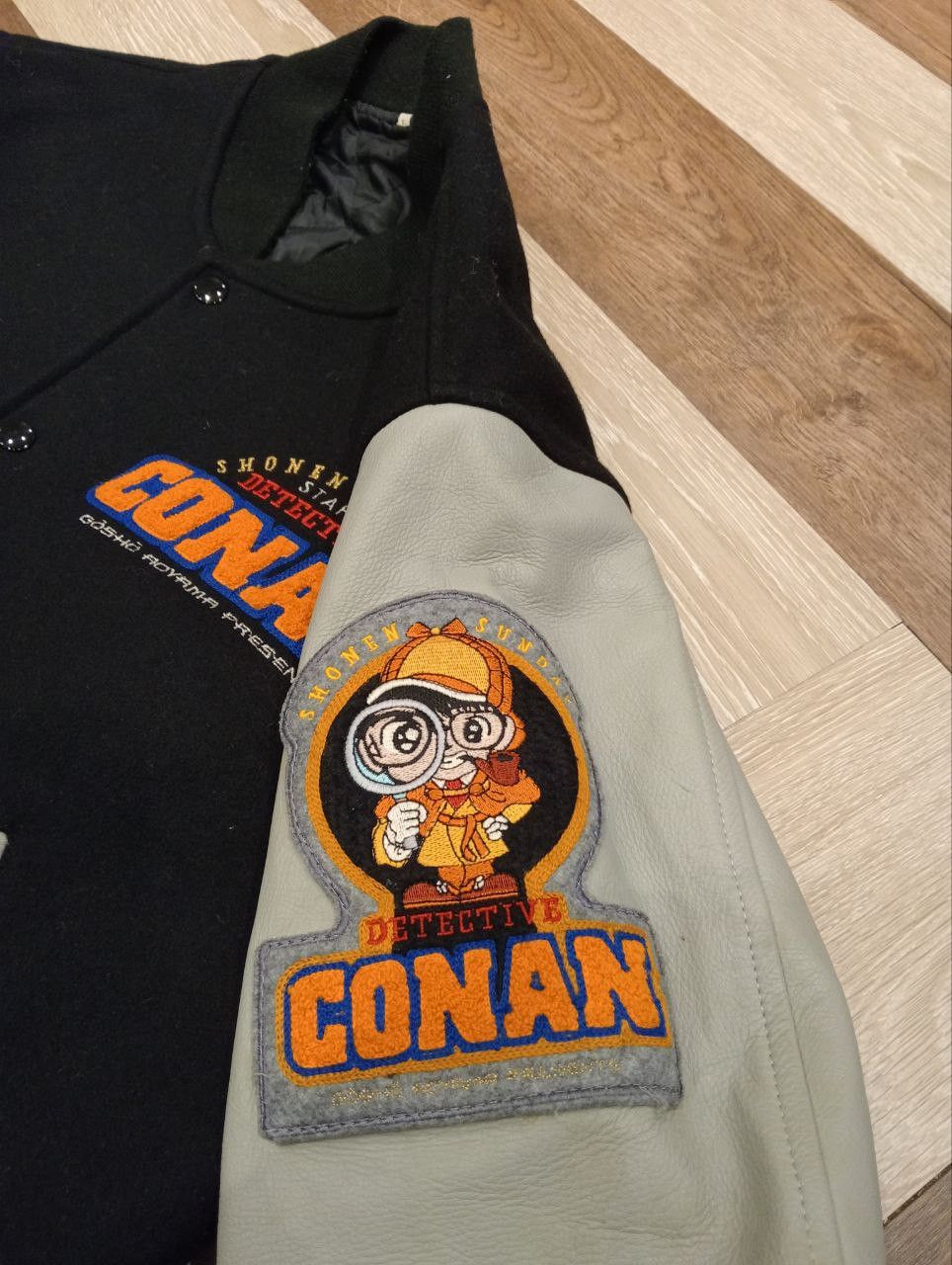 Japanese Brand DETECTIVE CONAN 14TH LIMITED STADIUM JACKET Size US L / EU 52-54 / 3 - 9 Thumbnail