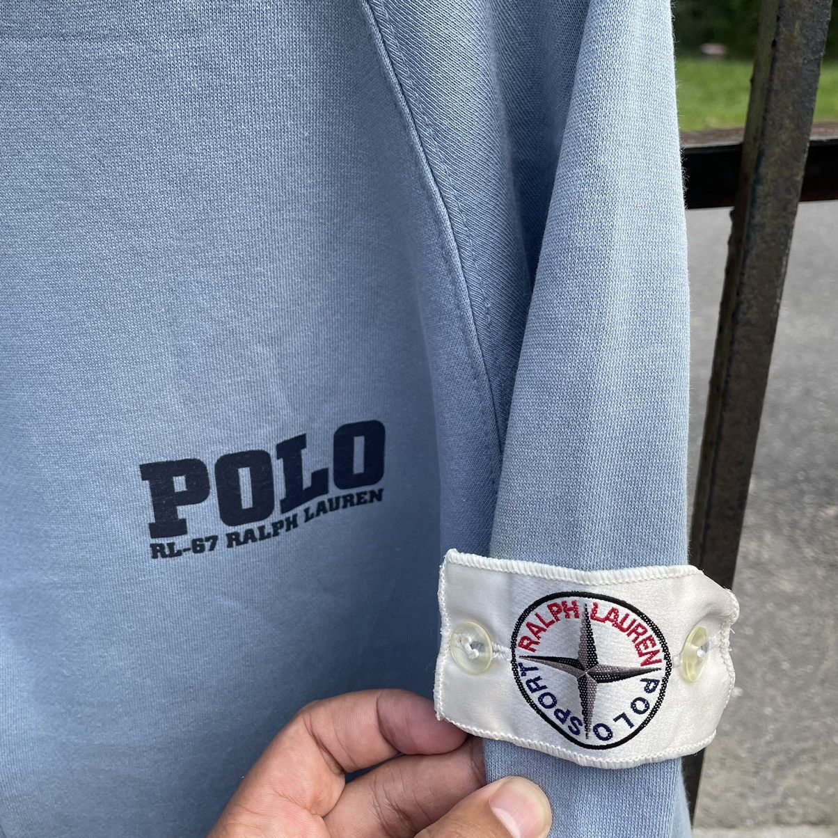 Polo Ralph Lauren × Ralph Lauren × Vintage 🔥Vintage 90s Polo Sports Ralph Lauren Full Zipper Hoodie Size US L / EU 52-54 / 3 - 13 Thumbnail