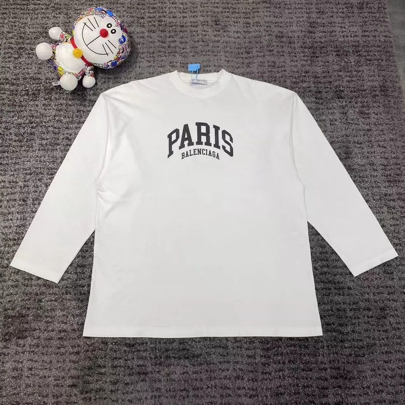 Balenciaga Balenciaga Text printed long sleeves 2501-Nextarrow Size US L / EU 52-54 / 3 - 1 Thumbnail