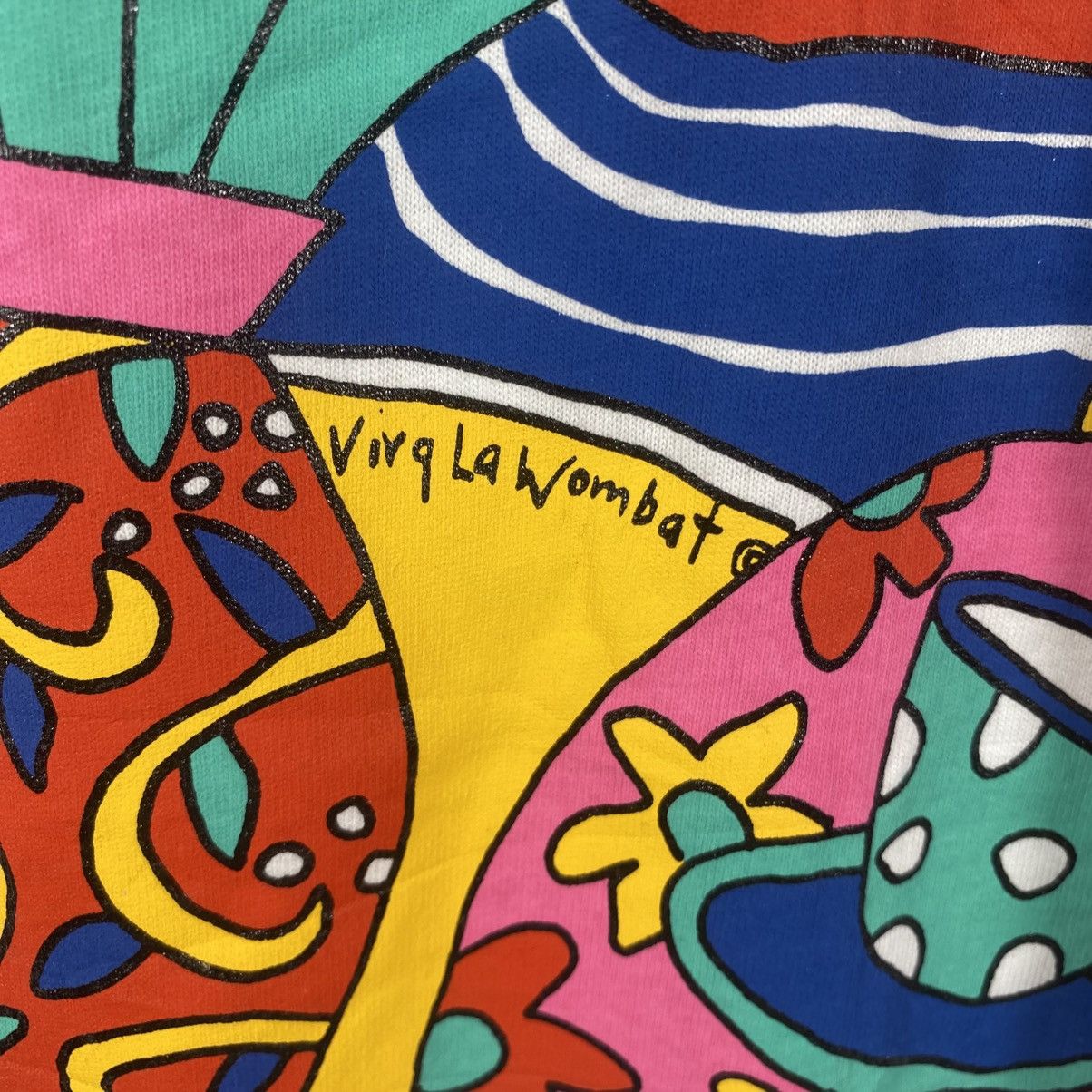 Vintage Bnwt Vintage 90's VIVA LA WOMBAT Australia Oiso ArtTee Shirt Size US L / EU 52-54 / 3 - 3 Thumbnail